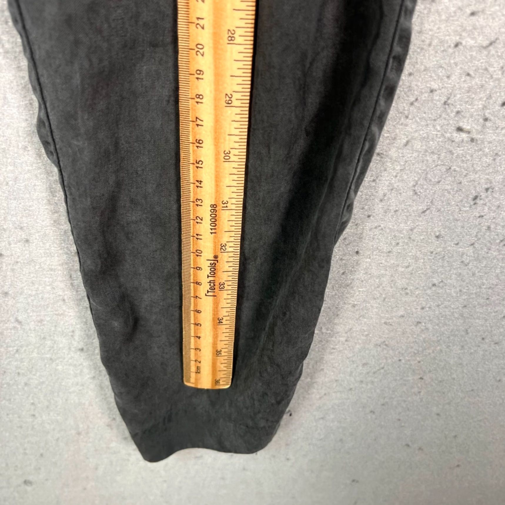 Vintage MM6 Maison Margiela x Opening Ceremony Pants Two-Tone Black & Gray Size 42 Women Tapered Ankle Cotton Viscose Front Flat Vintage No N/A Size 28" / US 6 / IT 42 - 7 Thumbnail