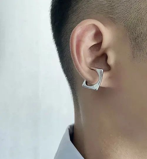 Designer × Vintage Retro punk earrings Size ONE SIZE - 2 Thumbnail