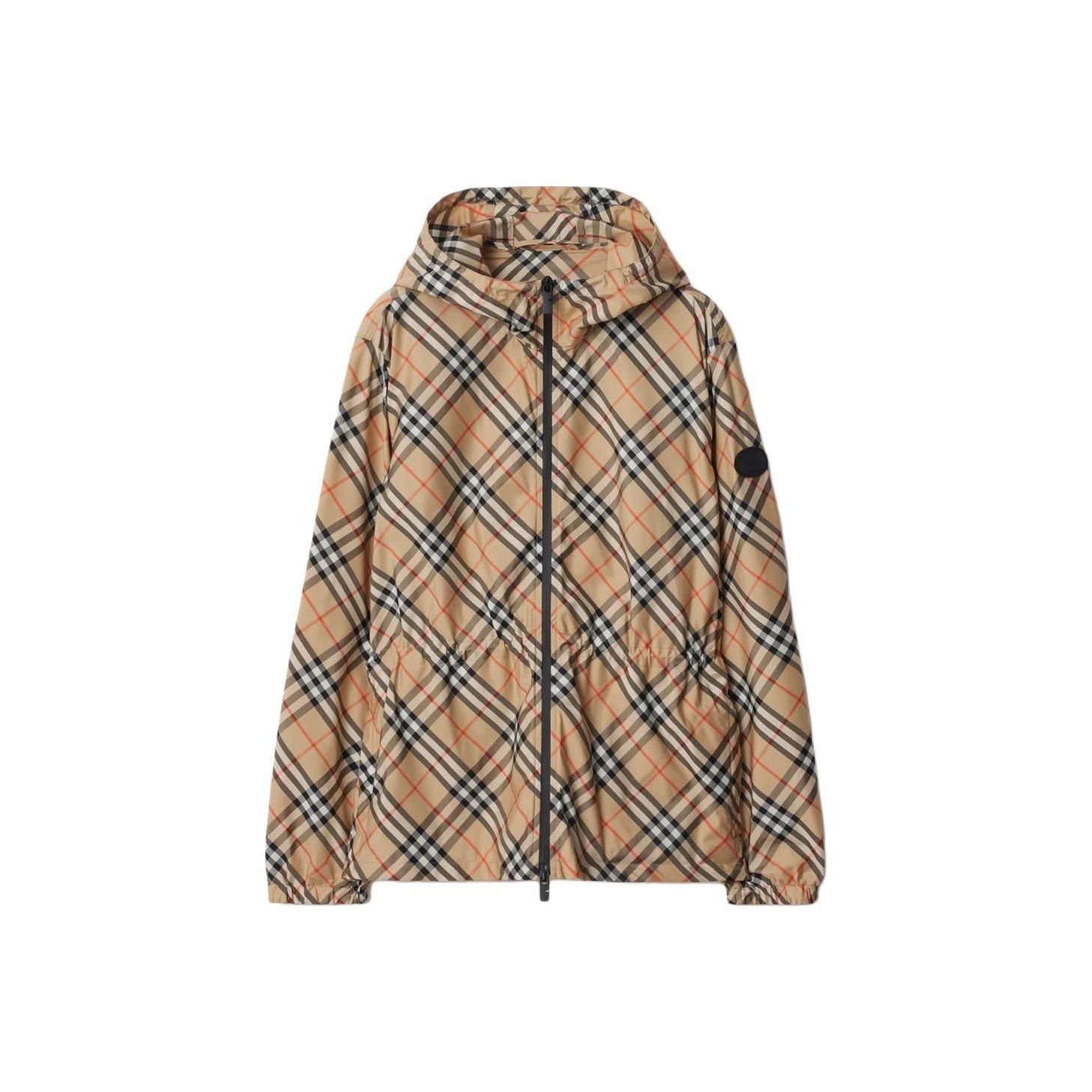 Burberry Burberry Check Hooded Jacket Size S Size S / US 4 / IT 40 - 1 Thumbnail