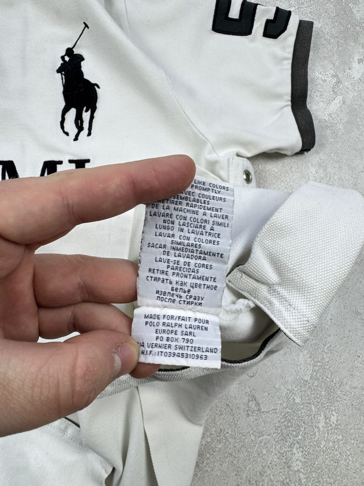 Polo Ralph Lauren Vintage Polo Ralph Lauren Miami Big Pony Chief Keef Style Size US XL / EU 56 / 4 - 14 Thumbnail