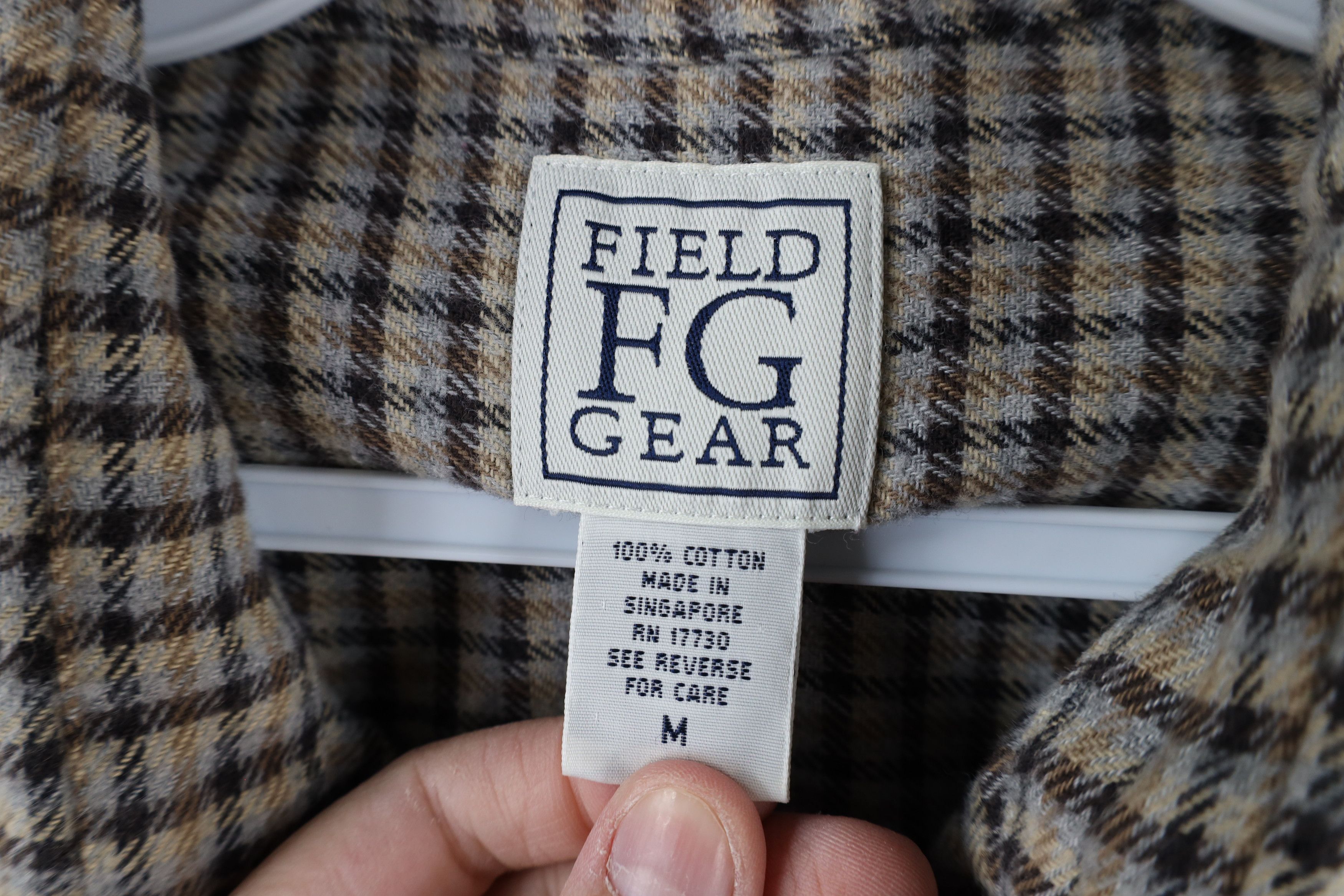Vintage Vintage 90s Streetwear Flannel Button Down Shirt Plaid Size US M / EU 48-50 / 2 - 6 Thumbnail