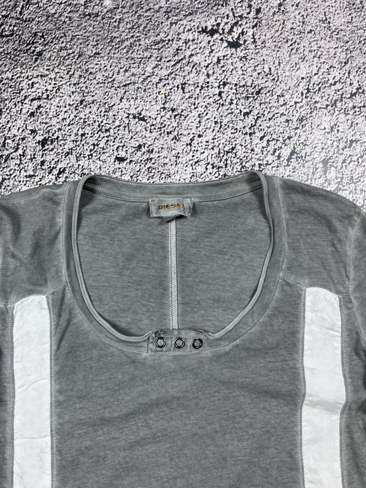 Diesel Vintage Y2K Diesel AvantGarde Longsleeve Top Size M Size M / US 6-8 / IT 42-44 - 3 Thumbnail