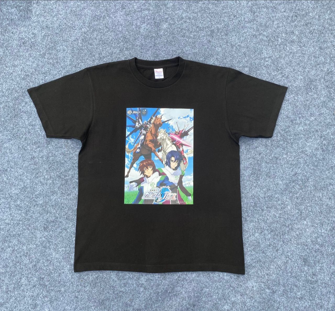 Anime Vintage Gundam JRA Mobile Ride Mobile Promo Tshirt Size US L / EU 52-54 / 3 - 1 Thumbnail