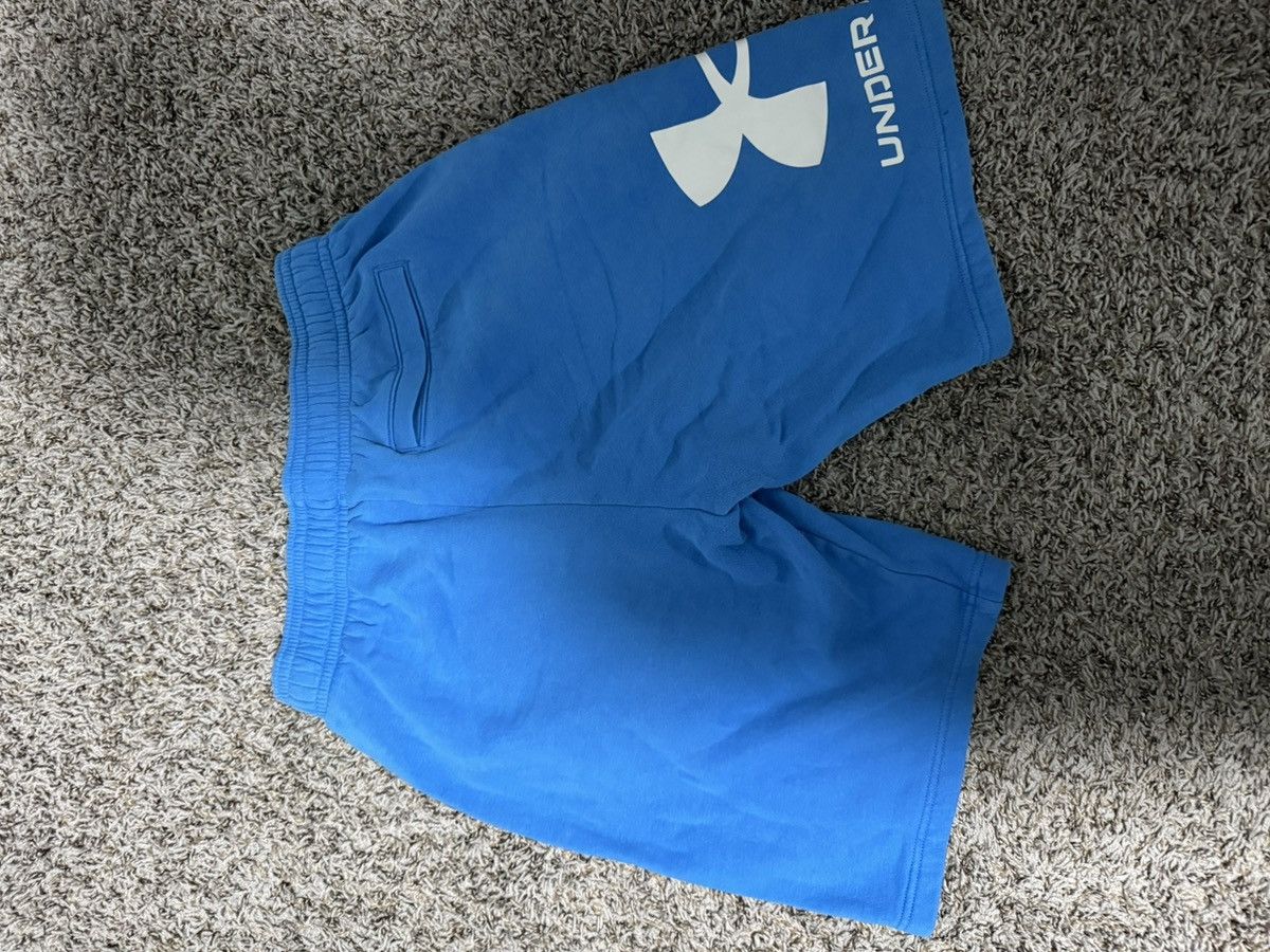 Under Armour 🔵 Under Armour Shorts (Blue with White Logo) Size US 34 / EU 50 - 6 Thumbnail