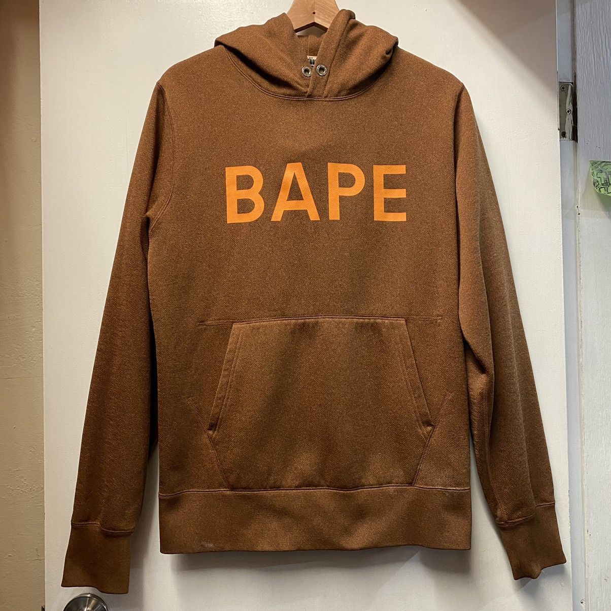 Bape Bape Pullover Hoodie Brown Size US L / EU 52-54 / 3 - 1 Thumbnail