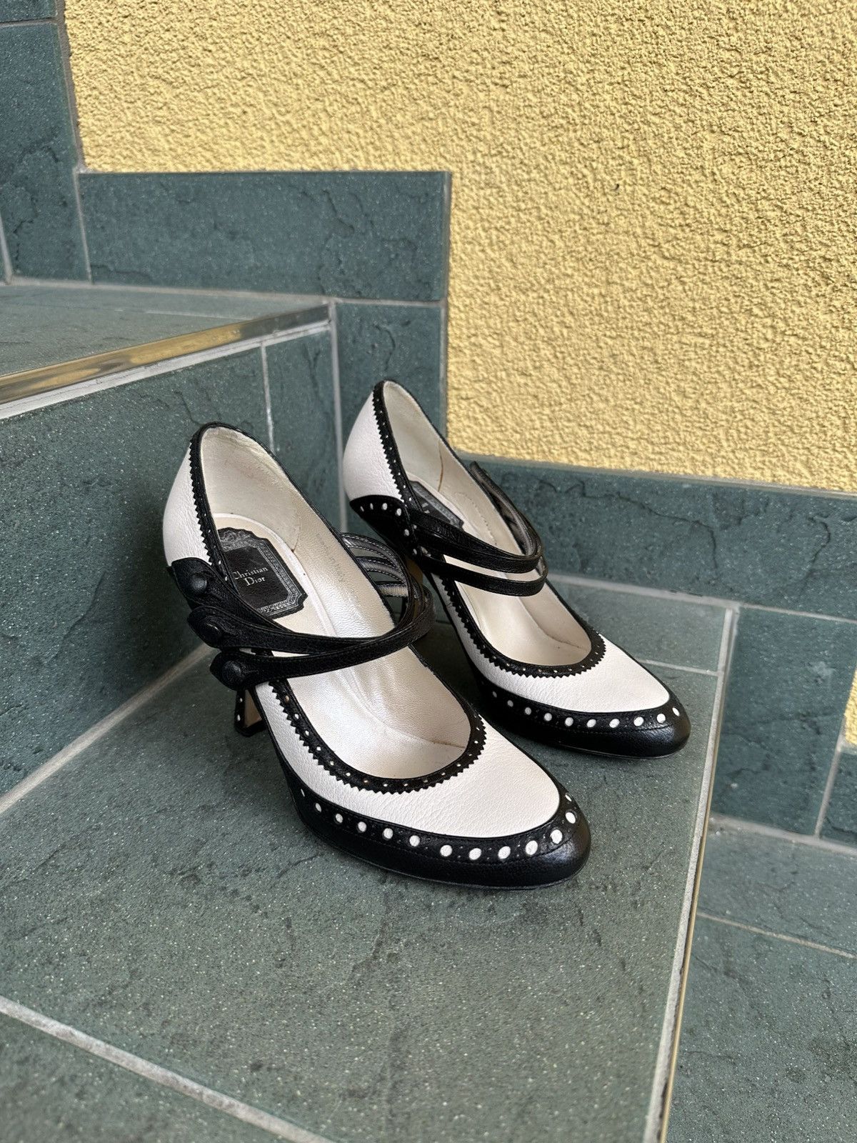 Dior Dior Heels Vintage Rare Retro Luxury Shoes size 36,5 us-6,5