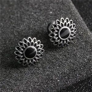 Jewelry 2PCS Round Stud Earrings Size ONE SIZE - 4 Thumbnail