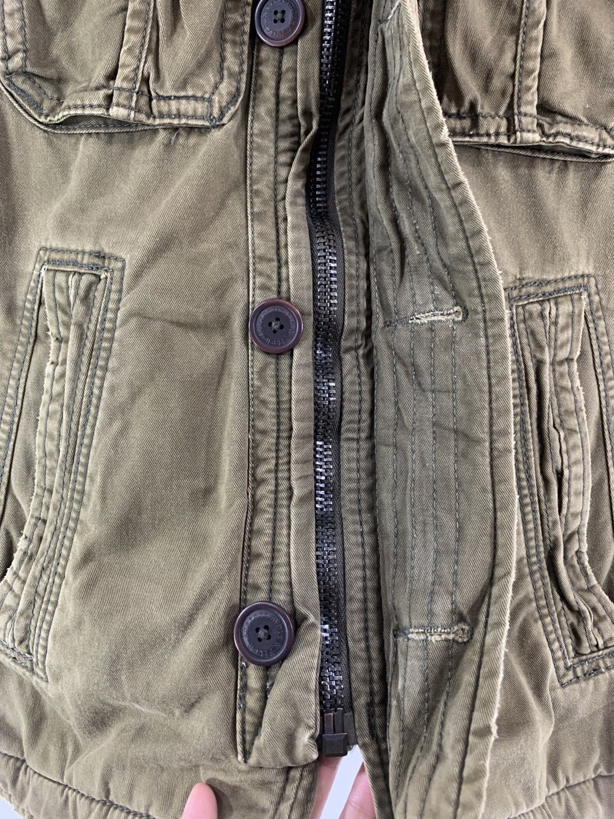 Other Vintage Abercrombie & Fitch Military Jacket Size US S / EU 44-46 / 1 - 9 Thumbnail