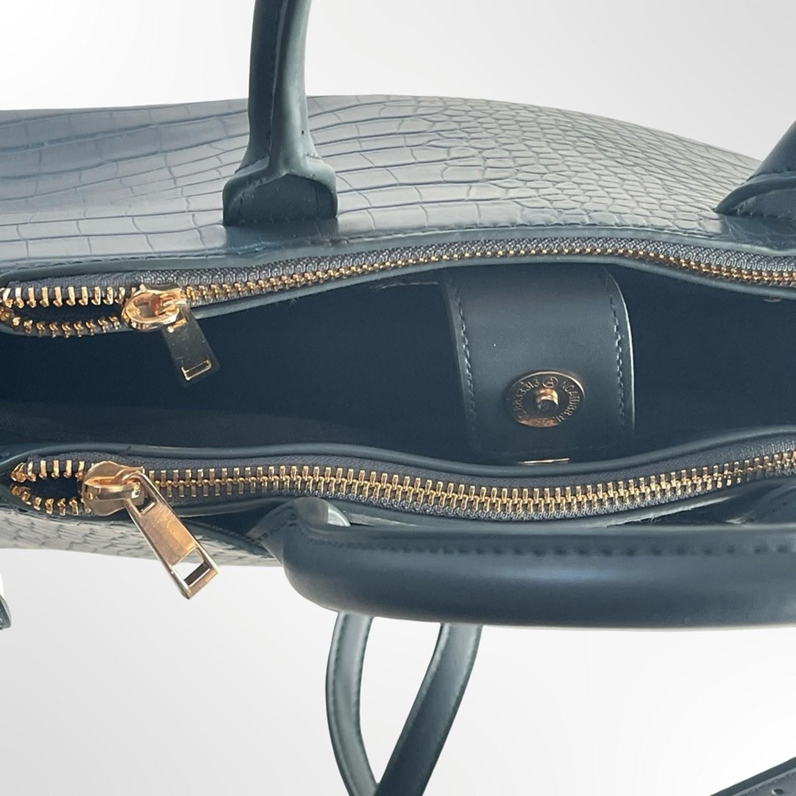 Other A new day Croc-Embossed Shoulder Bag with Gold Chain Size ONE SIZE - 6 Thumbnail