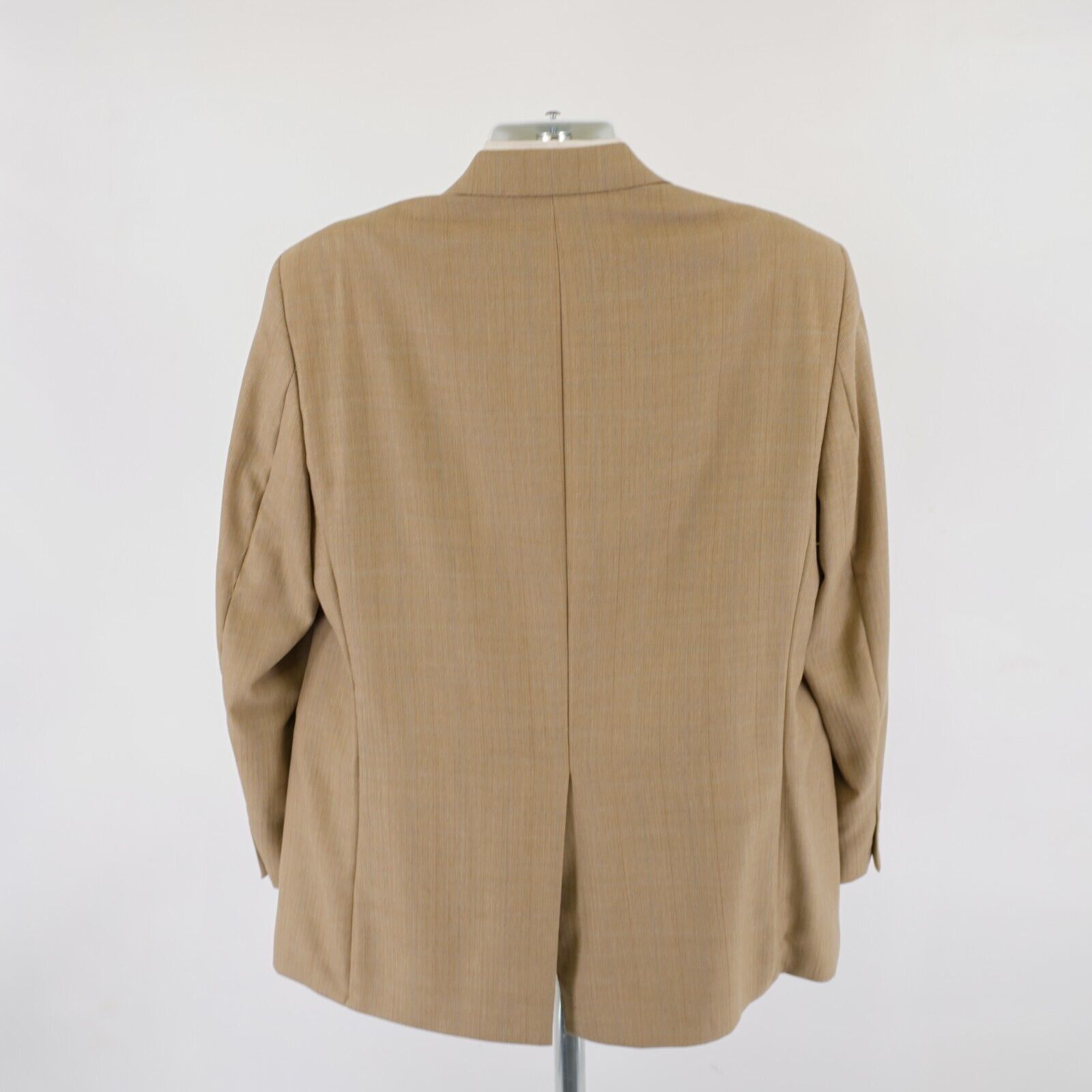 Chaps Ralph Lauren Chaps Ralph Lauren Tweed Wool Tan Herringbone Blue Windowpan Size 42R - 6 Thumbnail