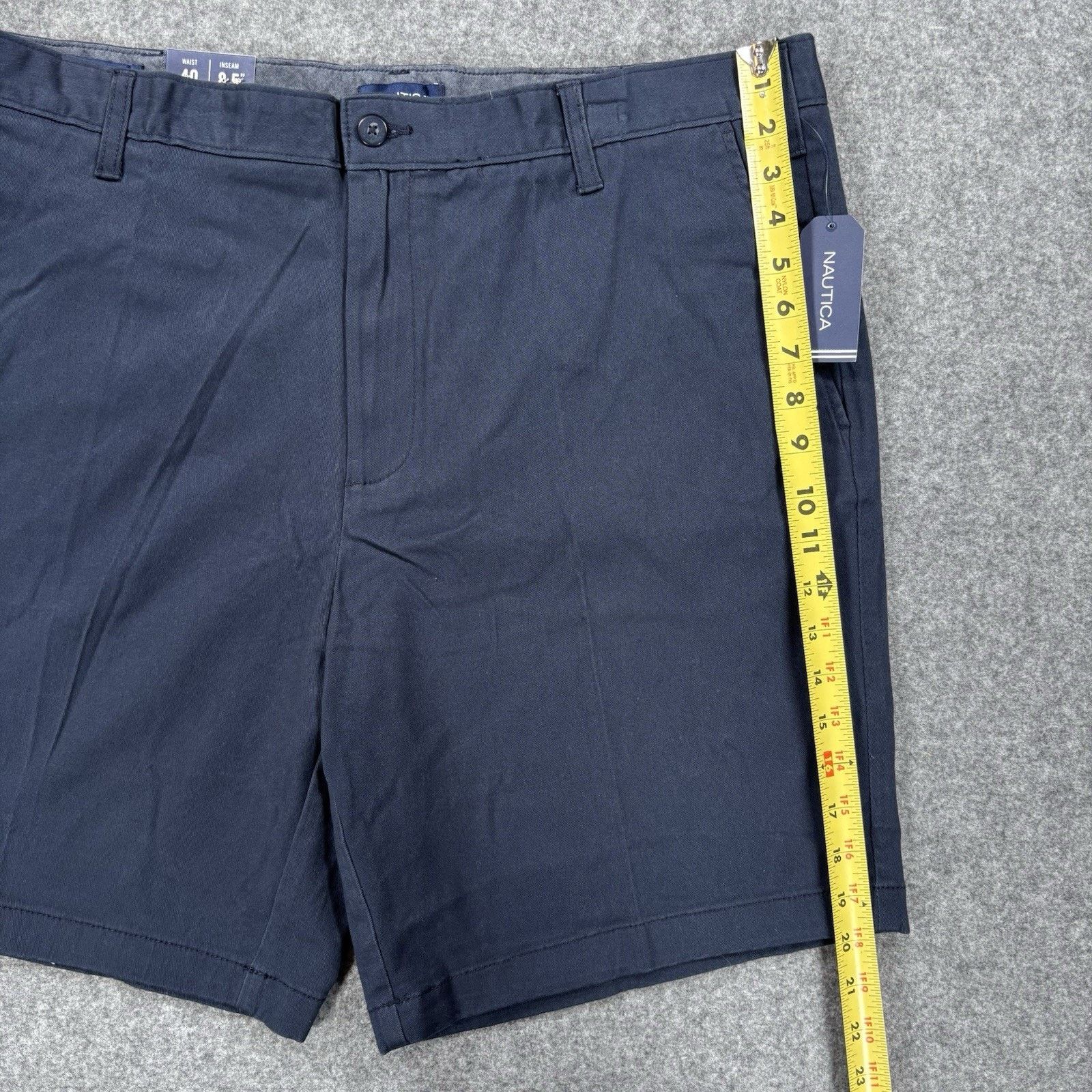 Nautica Nautica Classic Fit Deck Shorts Navy Blue Mens 40x8.5 NWT Size US 40 / EU 56 - 9 Thumbnail