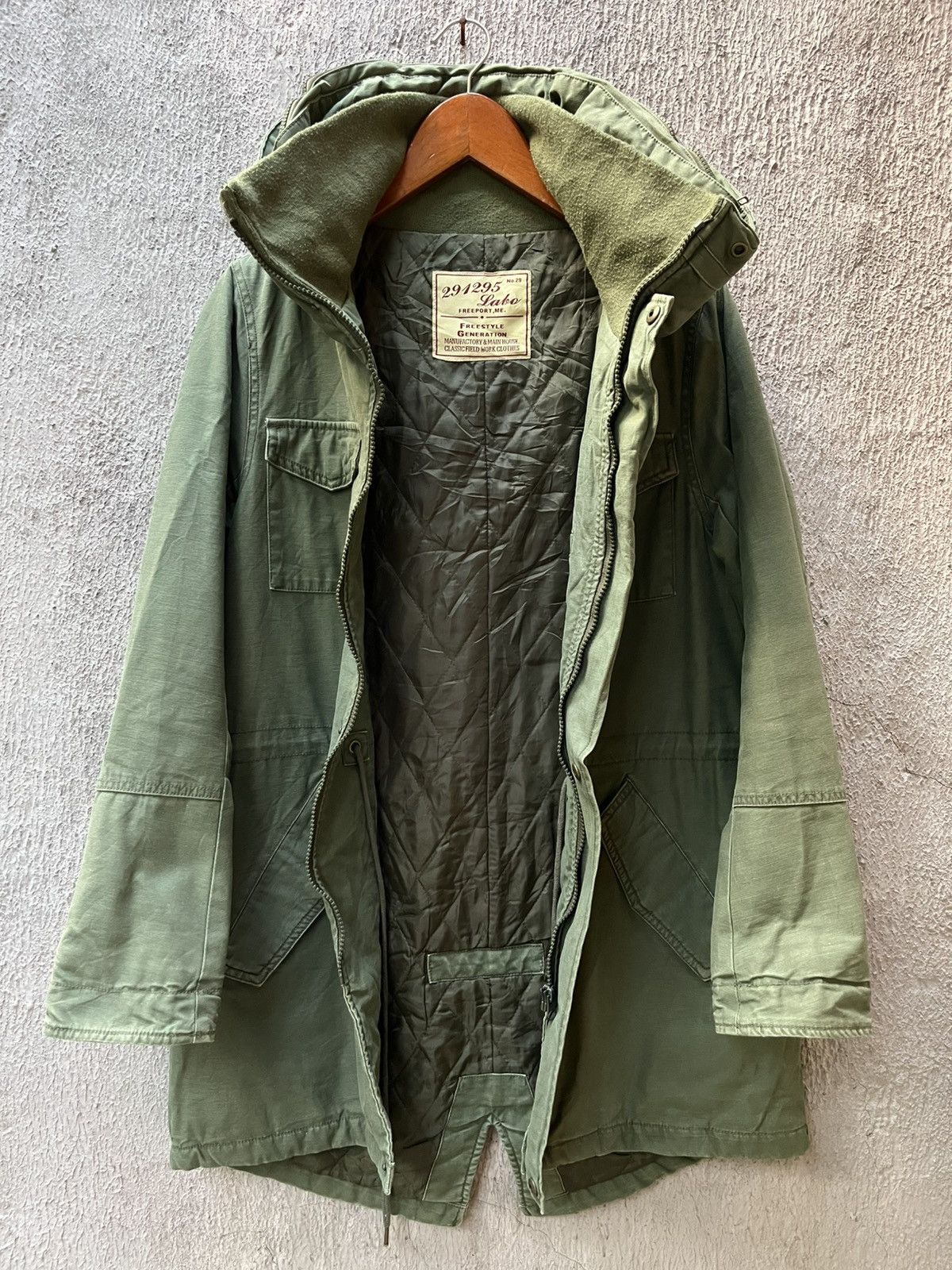 Japanese Brand Japanese Brand 291295 Army Parka Fishtail Size US M / EU 48-50 / 2 - 6 Thumbnail