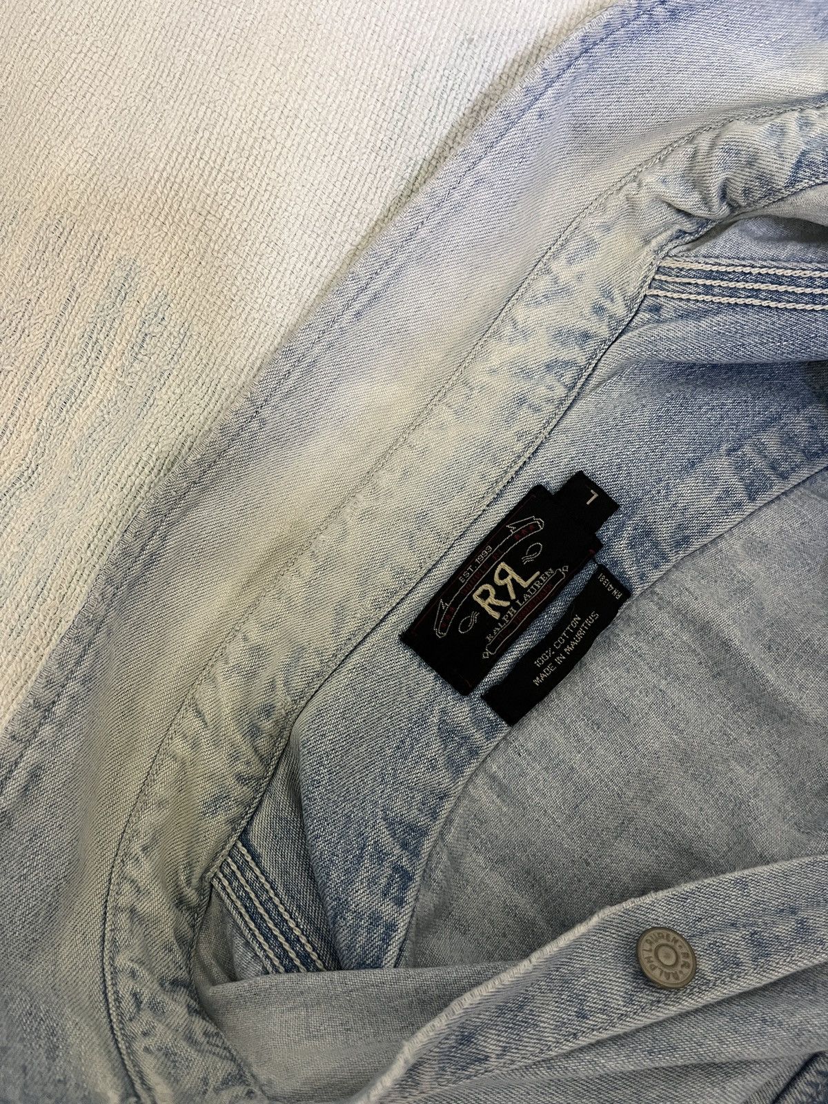 RRL Ralph Lauren RRL Ralph Lauren Denim Shirt Size US L / EU 52-54 / 3 - 25 Thumbnail