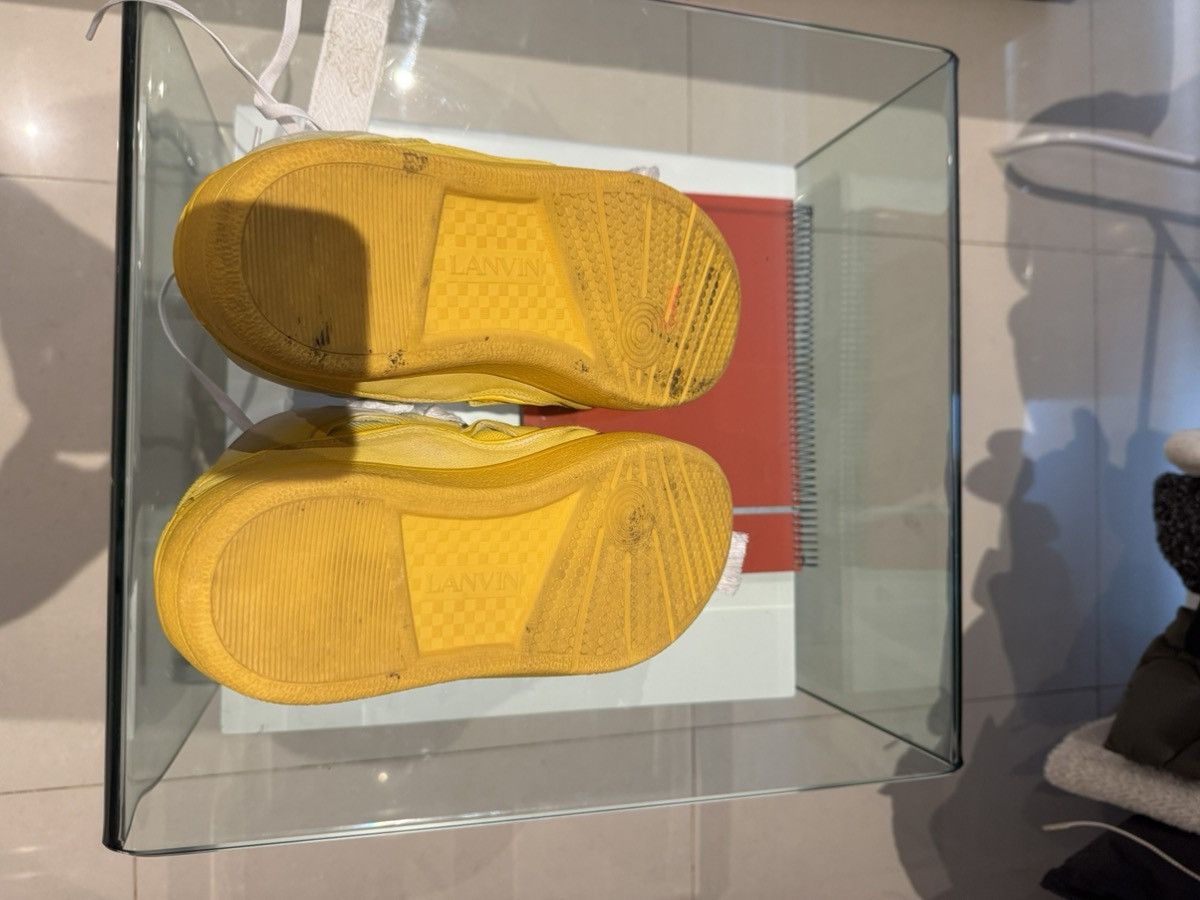 Lanvin Yellow-White gradient lanvin curb sneaker Size US 8 / EU 41 - 3 Thumbnail