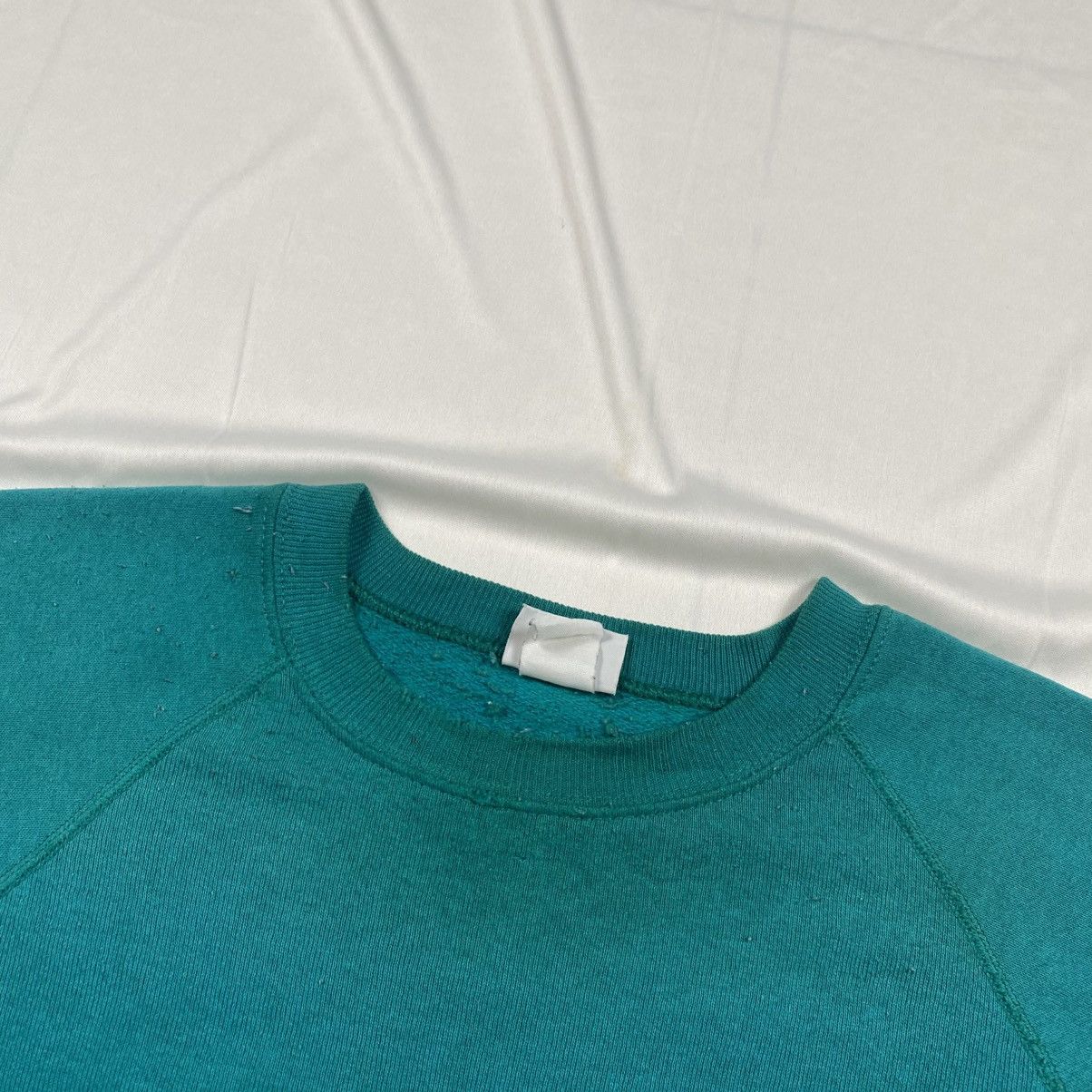 Lee Vintage 90s Lee Blank Plain Wide Boxy Crewneck Size US M / EU 48-50 / 2 - 3 Thumbnail