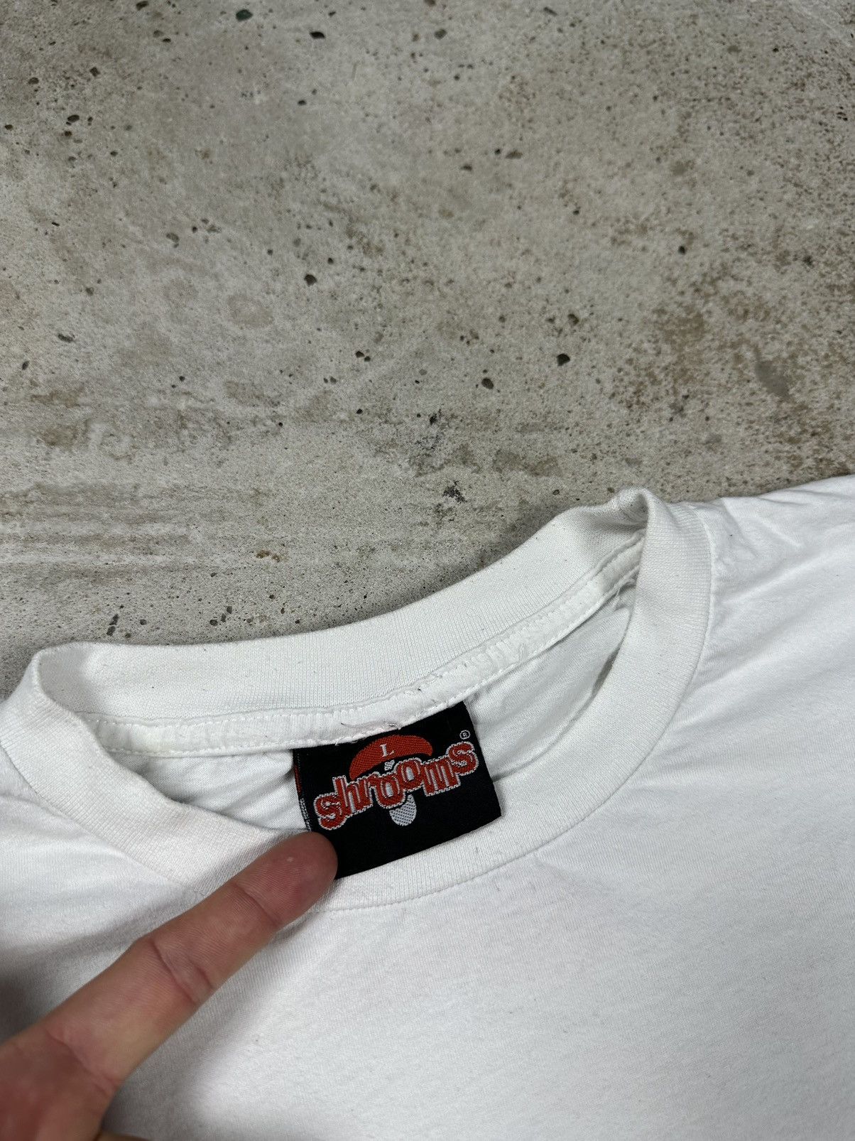 Hook-Ups × Vintage Vintage Y2K Shrooms Skate Brand Witch Psycho Tee Size US L / EU 52-54 / 3 - 5 Thumbnail