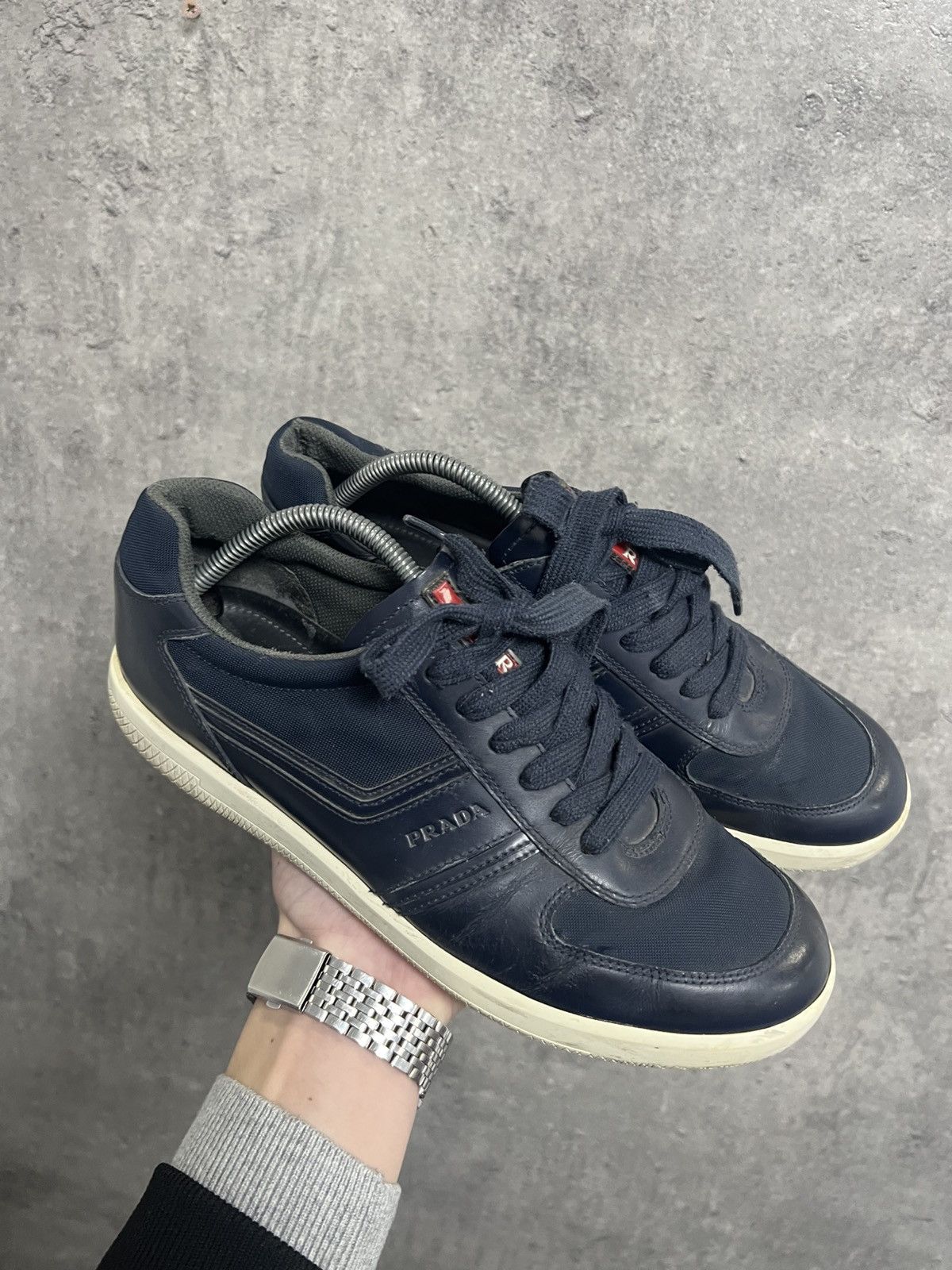 Prada Prada Leather Red Tab Shoes Size US 7 / EU 40 - 4 Thumbnail