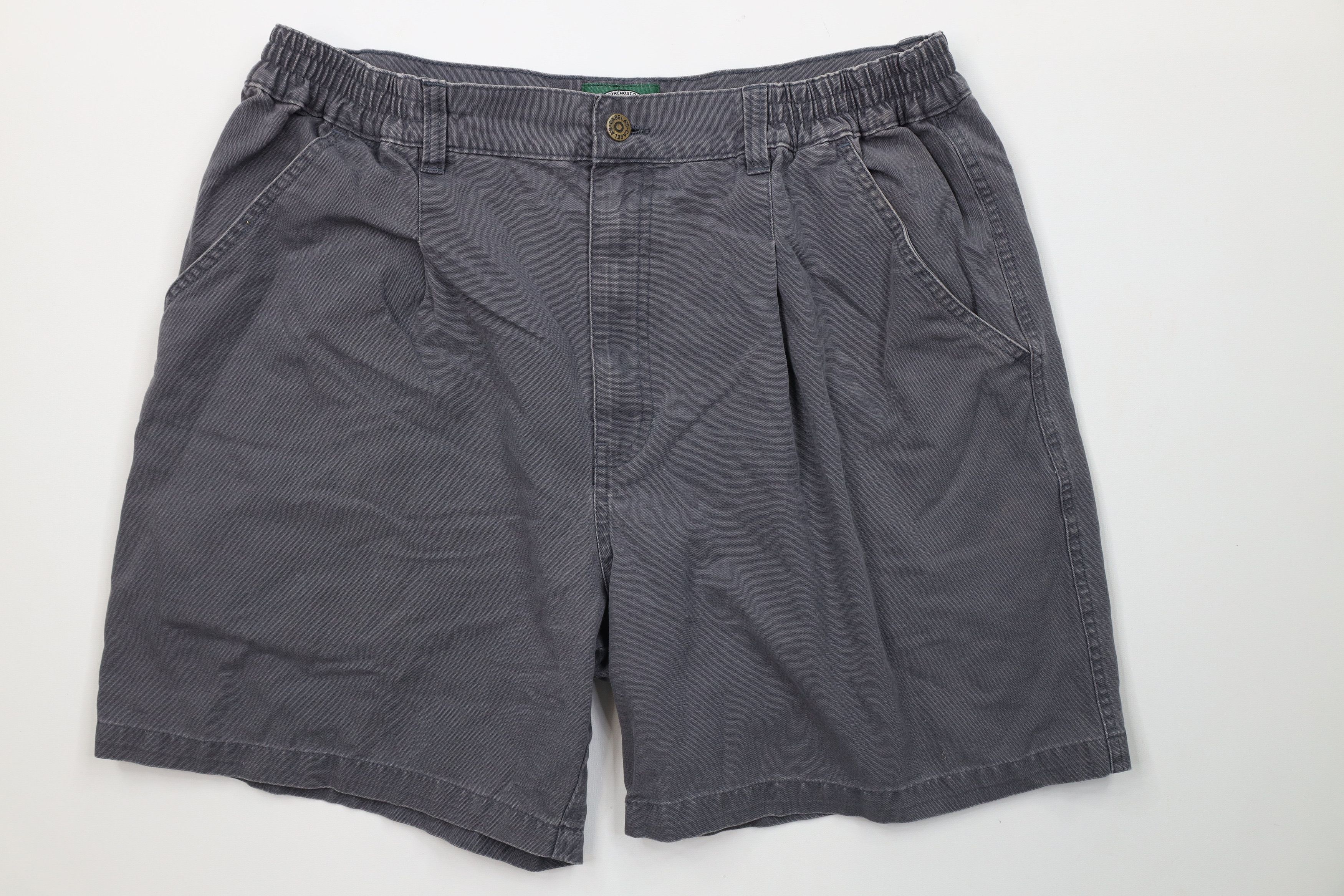 Cabelas Vintage Cabelas Above Knee Trekking Shorts Gray Cotton Size US 34 / EU 50 - 1 Thumbnail