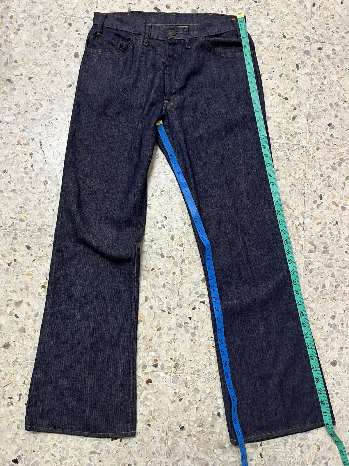 Levi's vintage 70s levis 646 bell bottom button #10 talon zipper Size US 33 - 10 Thumbnail