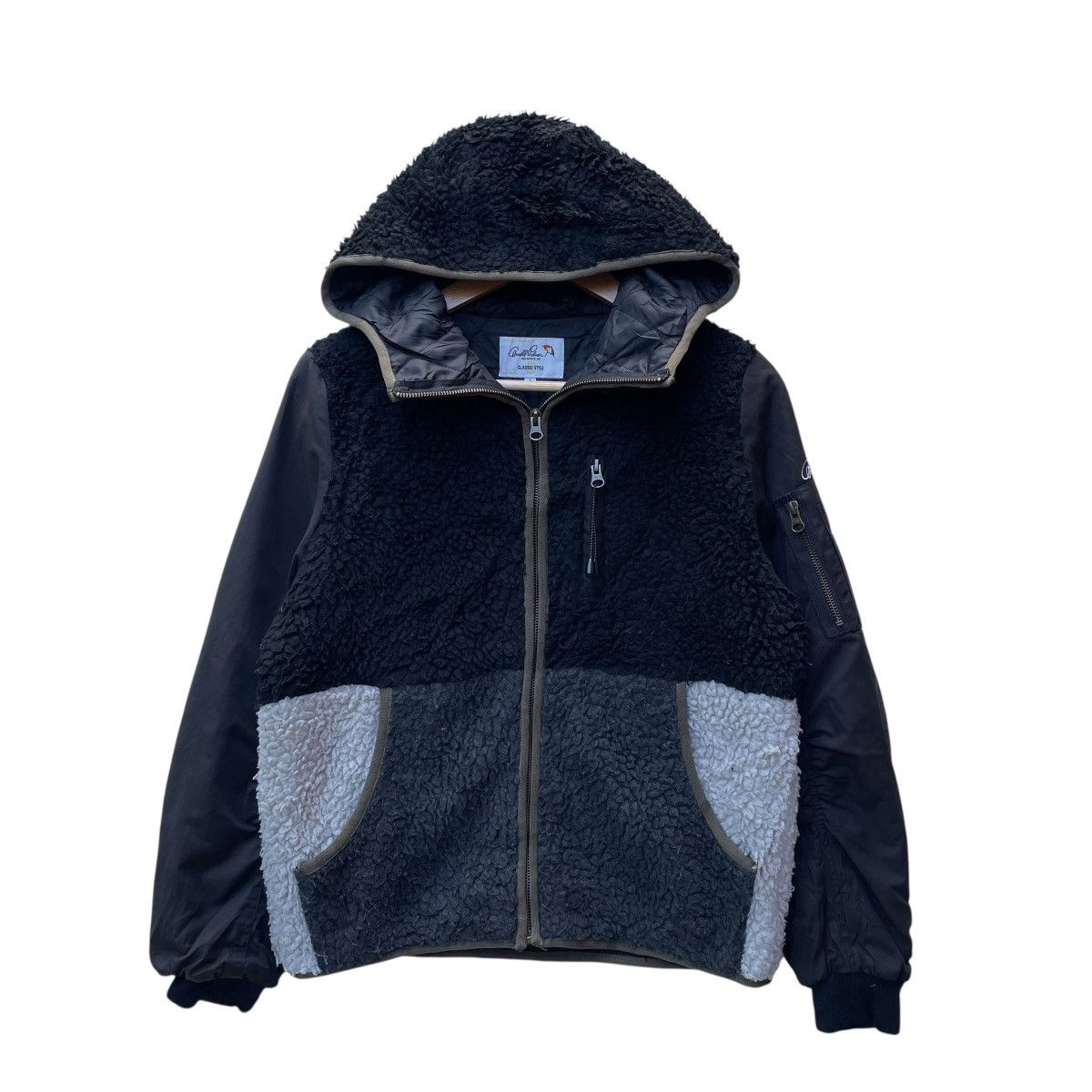 Vintage 💥Vintage Arnold Palmer Deep Pile Hooded Zipper Up Jacket Size US M / EU 48-50 / 2 - 1 Thumbnail