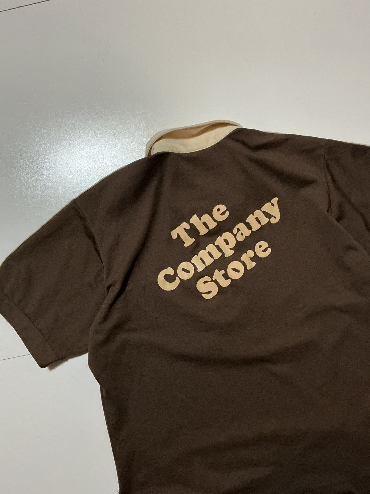 Vintage Vintage 70s King Louie The Company Store Bowling Polo Shirt Size US L / EU 52-54 / 3 - 4 Thumbnail