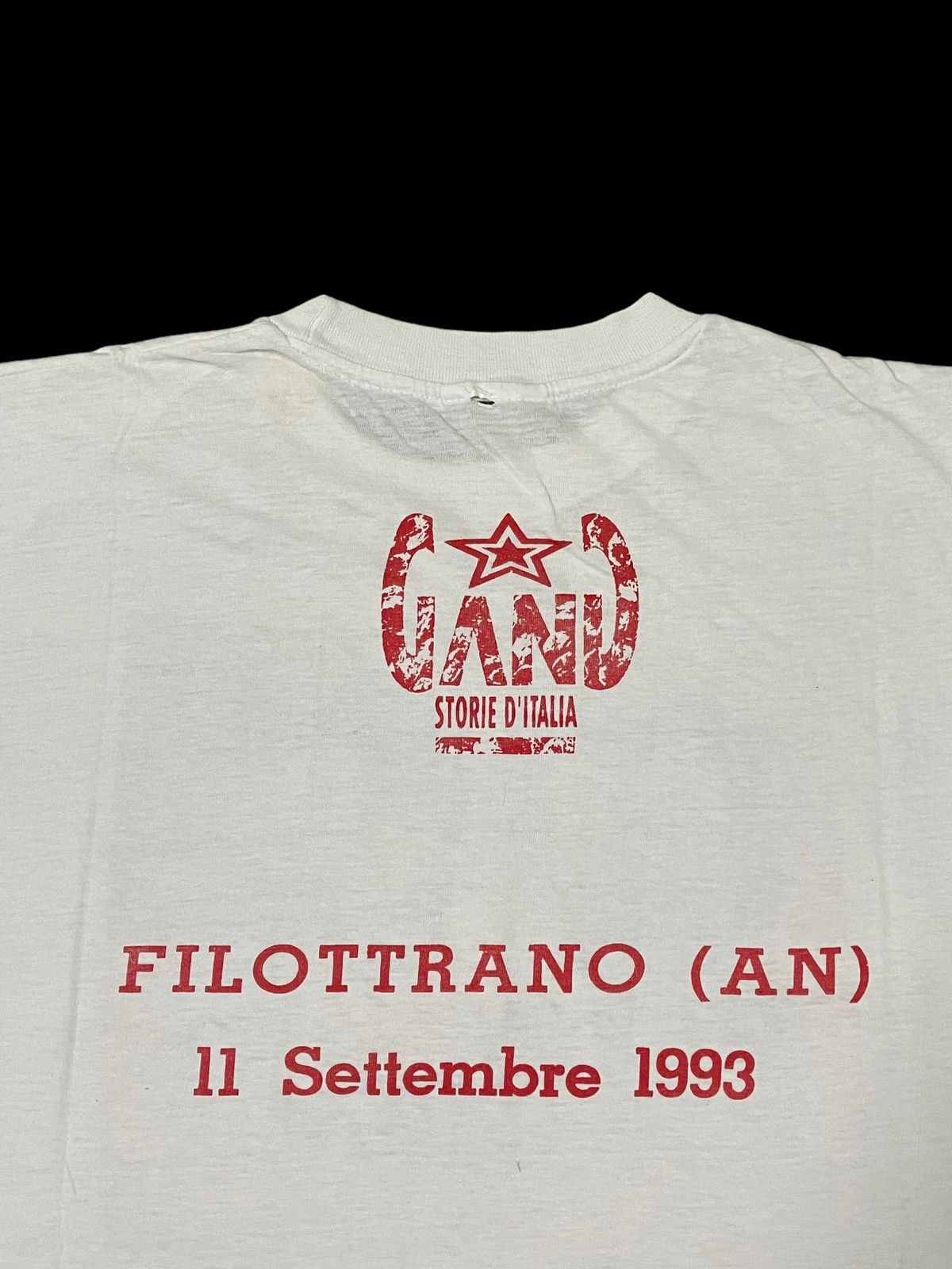 Other Gang Italy Rock Band Storie D’Italia Album Vintage 1993’s Size US L / EU 52-54 / 3 - 2 Thumbnail