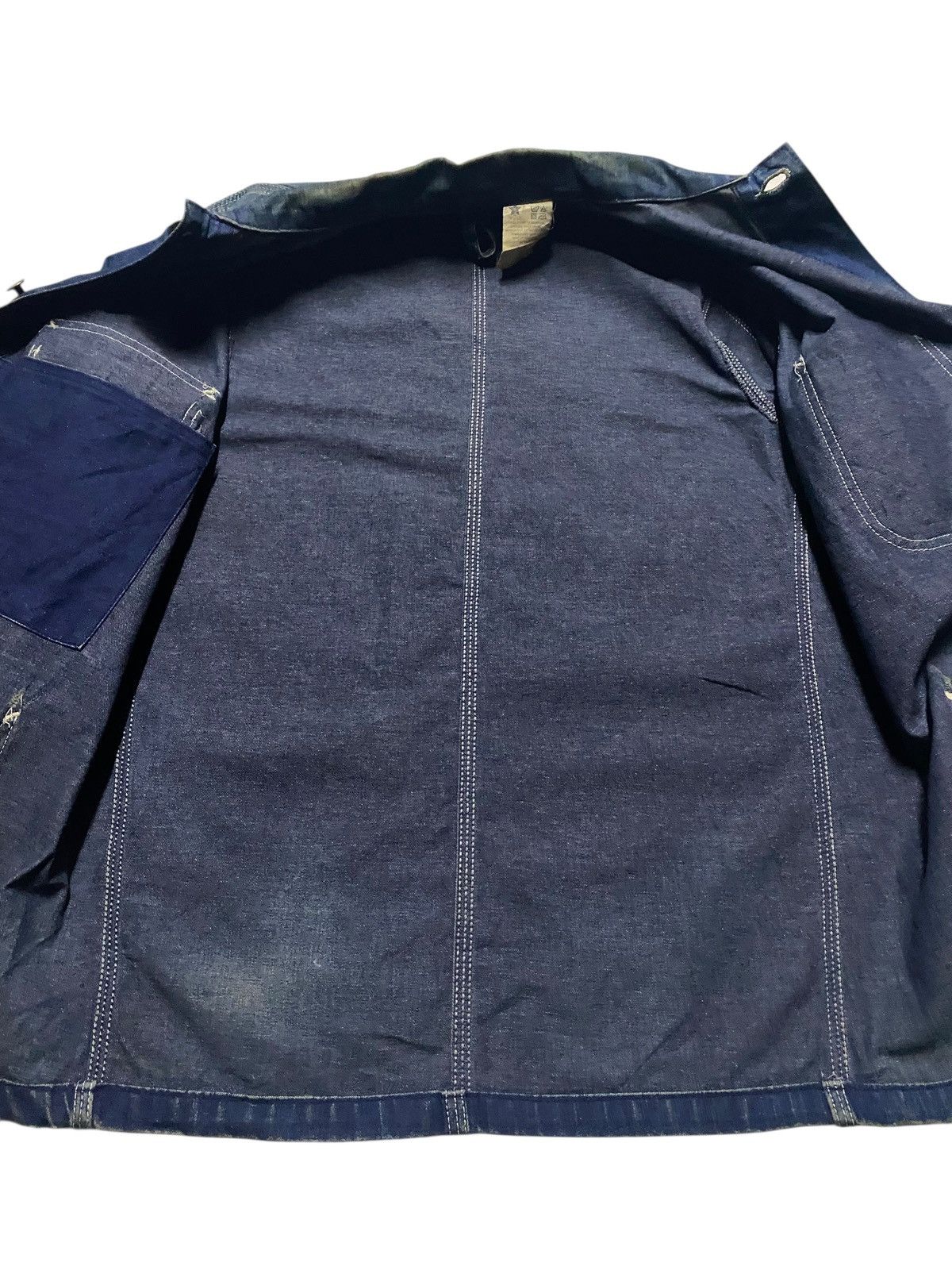 Carhartt 70s Carhartt Style Denim Chore Jacket Workwear Made USA 40 Size US S / EU 44-46 / 1 - 11 Thumbnail