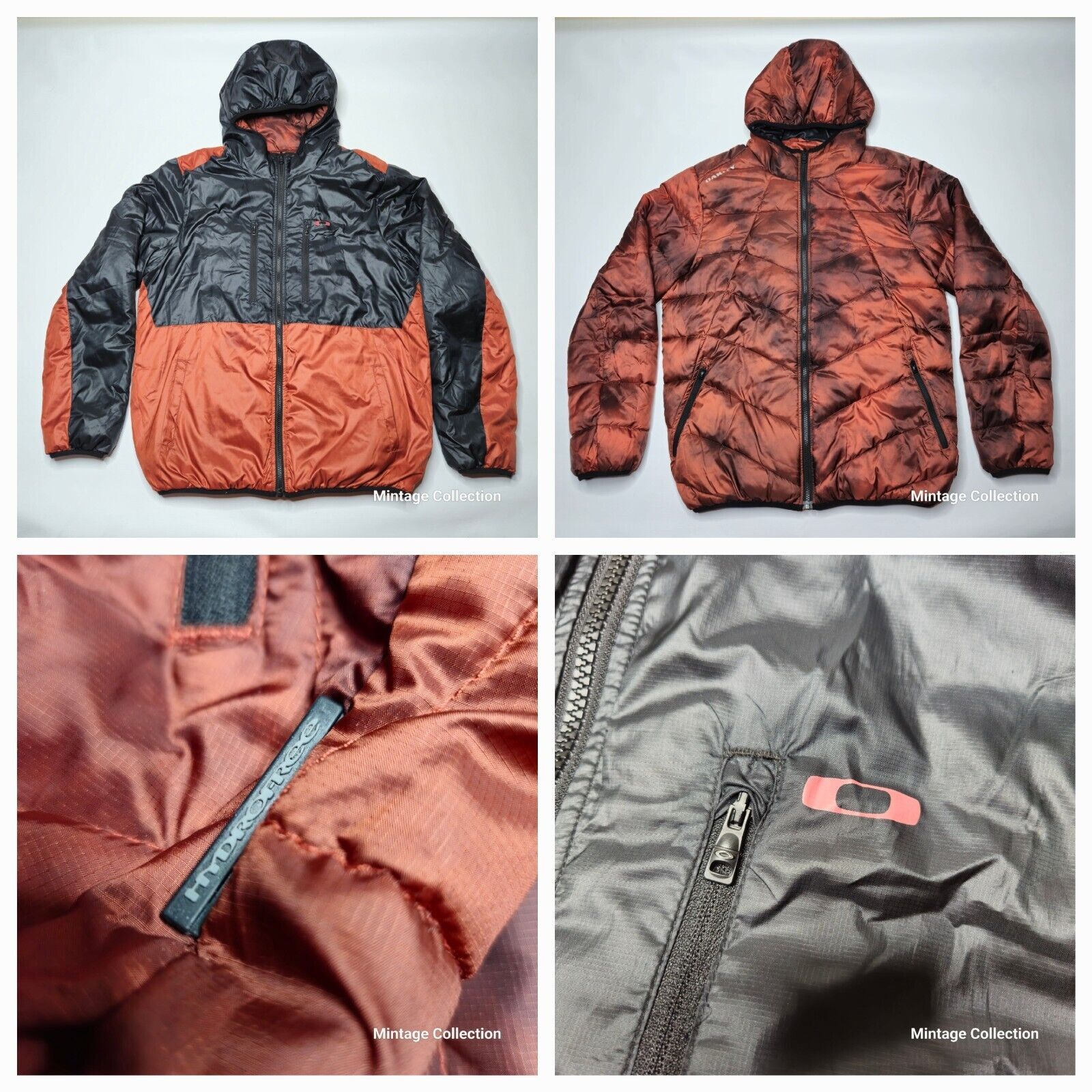 Oakley Generate Reversible HydroFree Puffer Jacket Size M