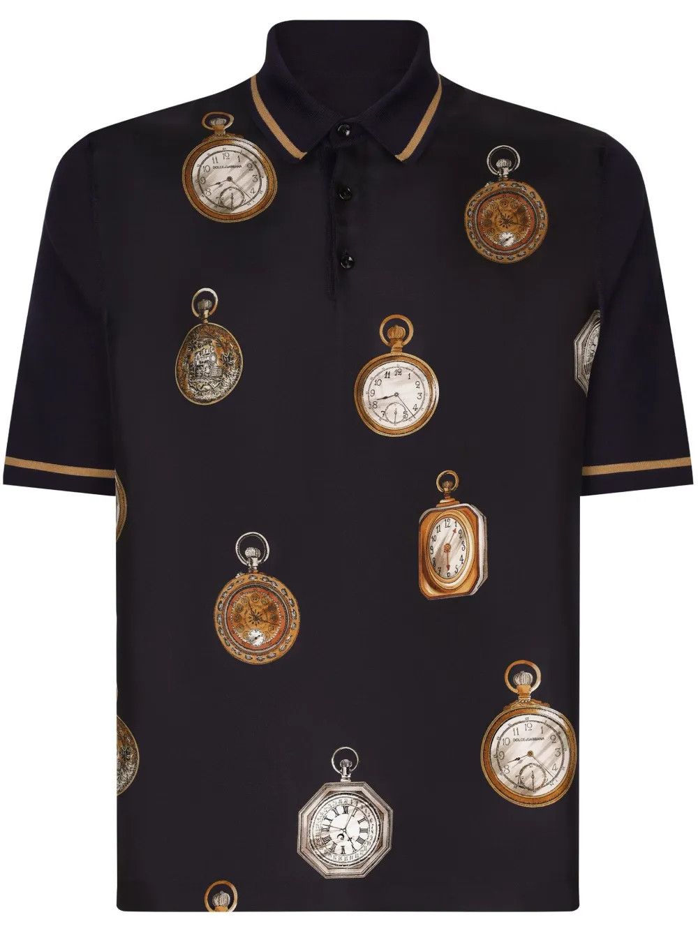 Other Watches-Print Polo Shirt – Novelty Graphic Classic Size US M / EU 48-50 / 2 - 4 Thumbnail