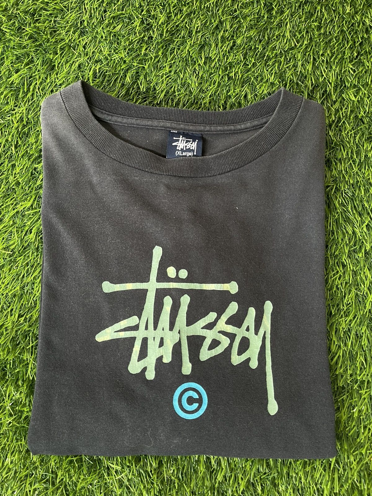 Stussy Vintage’90s Sun Faded🔥STUSSY🔥Big Logo Long Sleeve Tee Size US XL / EU 56 / 4 - 12 Thumbnail