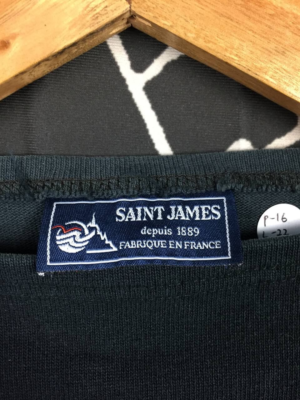 Saint James Vtg Saint James Depuis 1889 Long Sleeve Tee Size US XS / EU 42 / 0 - 10 Thumbnail