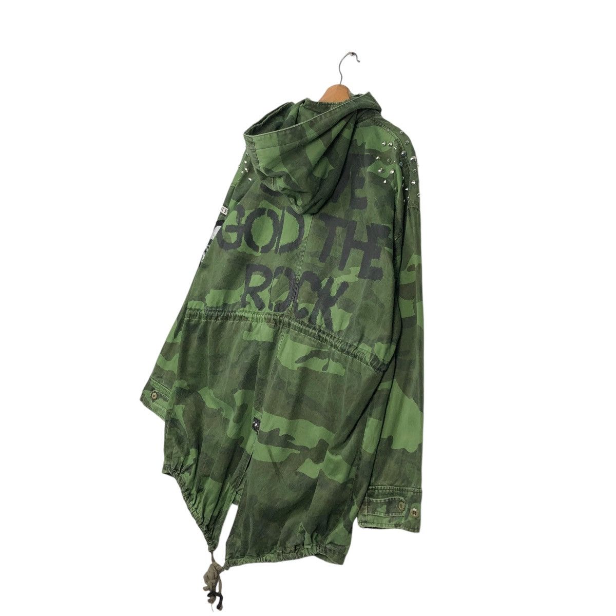Hysteric Glamour 🔥VINTAGE MIKITARY CAMOUFLAGE PARKA JACKET BIG LOGO DESIGN Size US M / EU 48-50 / 2 - 12 Thumbnail