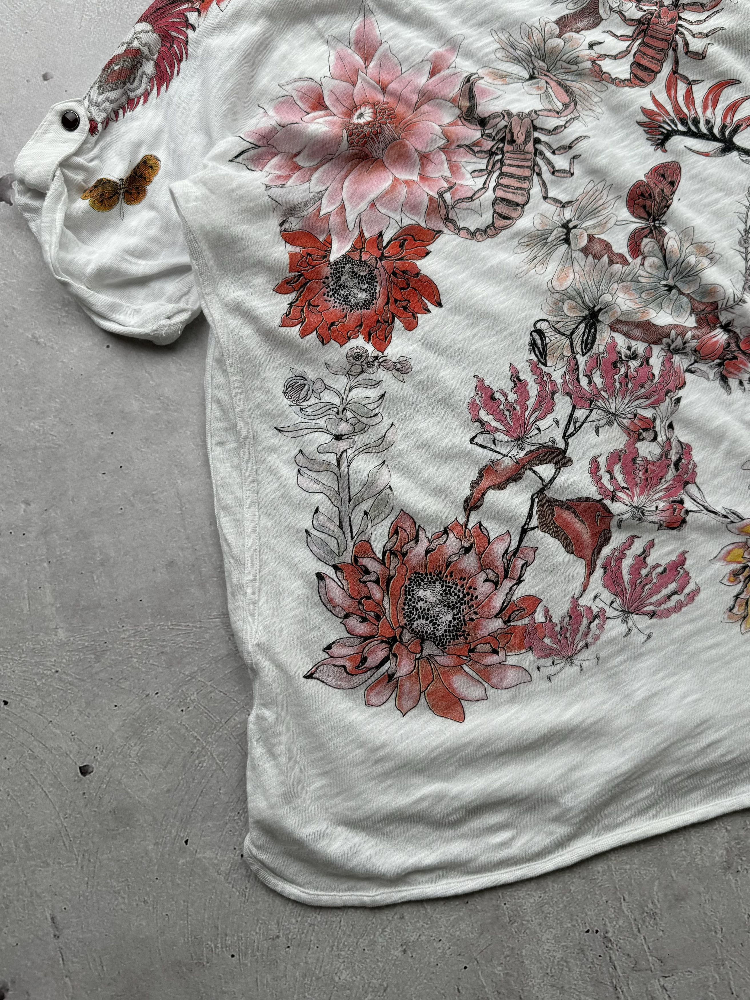 Just Cavalli Just Cavalli Vintage Printed Tee Size XL / US 12-14 / IT 48-50 - 7 Thumbnail