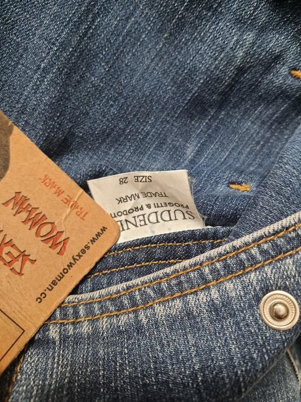 Japanese Brand Archival Avant garde Japanese denim skirt sz S Sexy Woman Size 27" / US 4 / IT 40 - 3 Thumbnail