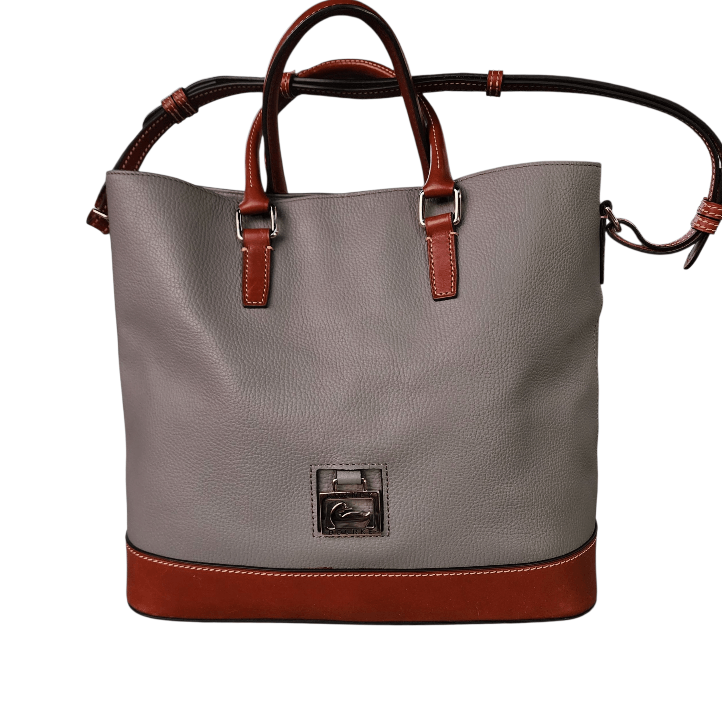 Dooney & Bourke Dooney & Bourke Chelsea Pebble Grain Leather Shopper Tote Size ONE SIZE - 10 Thumbnail