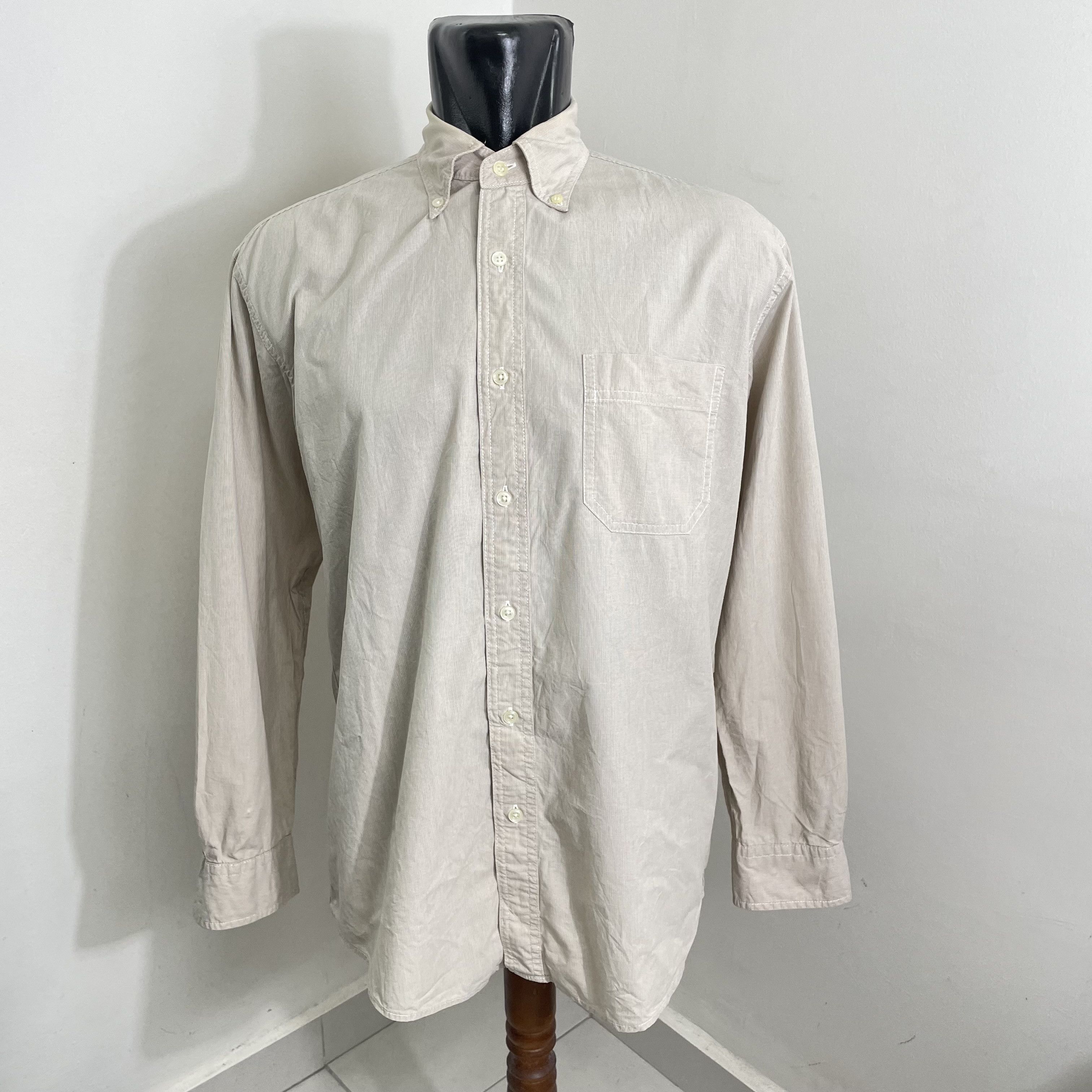 Japanese Brand × Uniqlo ⭐️SALE⭐️ [L] UNIQLO SHIRT VINTAGE OXFORD Size US L / EU 52-54 / 3 - 1 Thumbnail