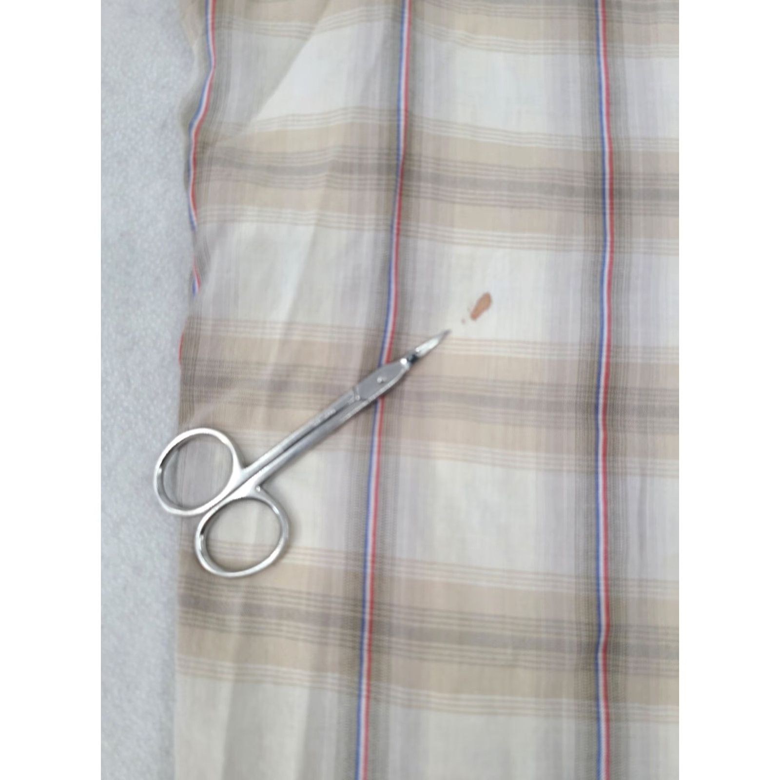 Diesel Diesel Shirt 2XL Beige Plaid Short Sleeve Lightweight Casual Pocket Men Size US XXL / EU 58 / 5 - 2 Thumbnail