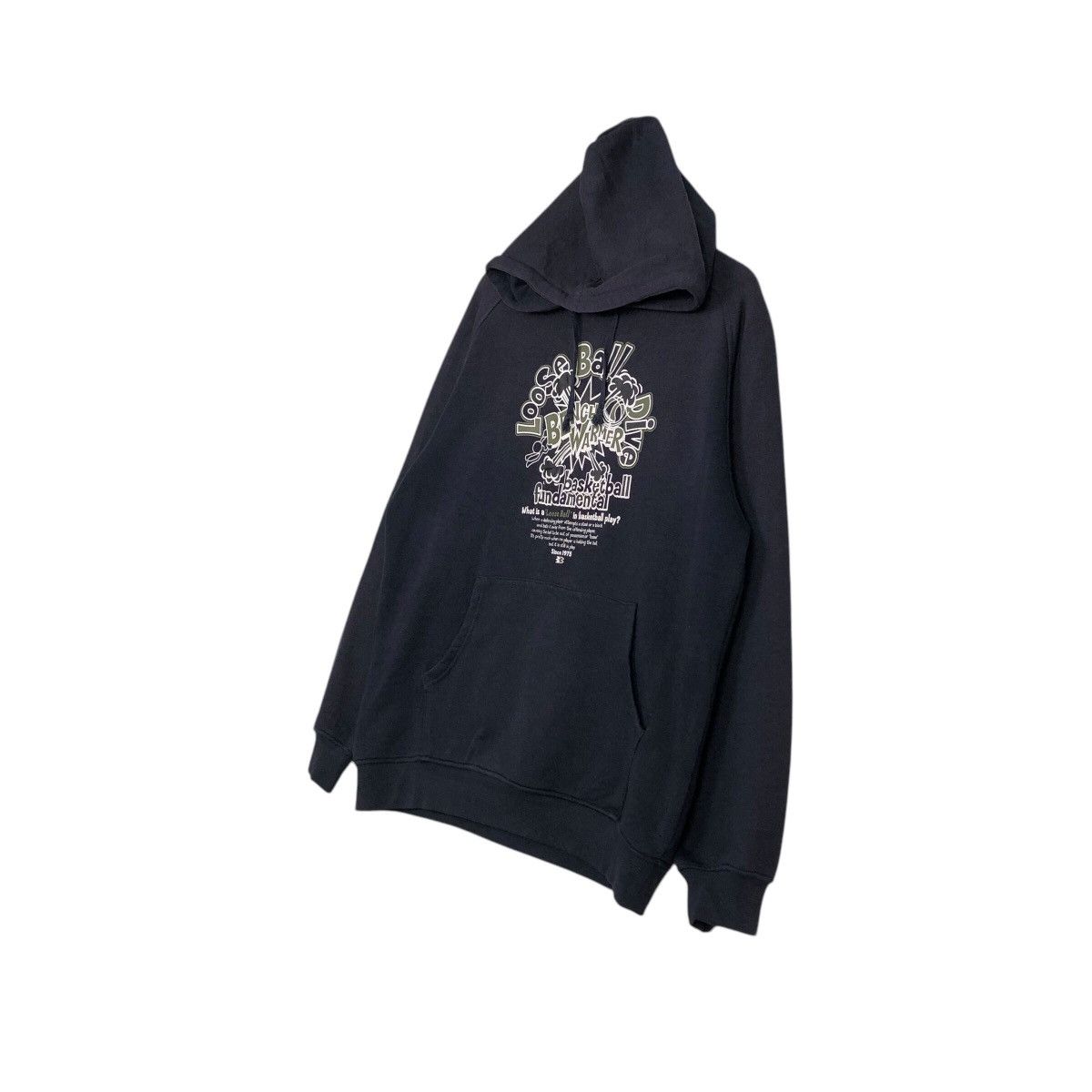 Japanese Brand 📌Vintage Hoodie Pull Over Bench Warmer Basket Ball Big Logo Size US M / EU 48-50 / 2 - 3 Thumbnail