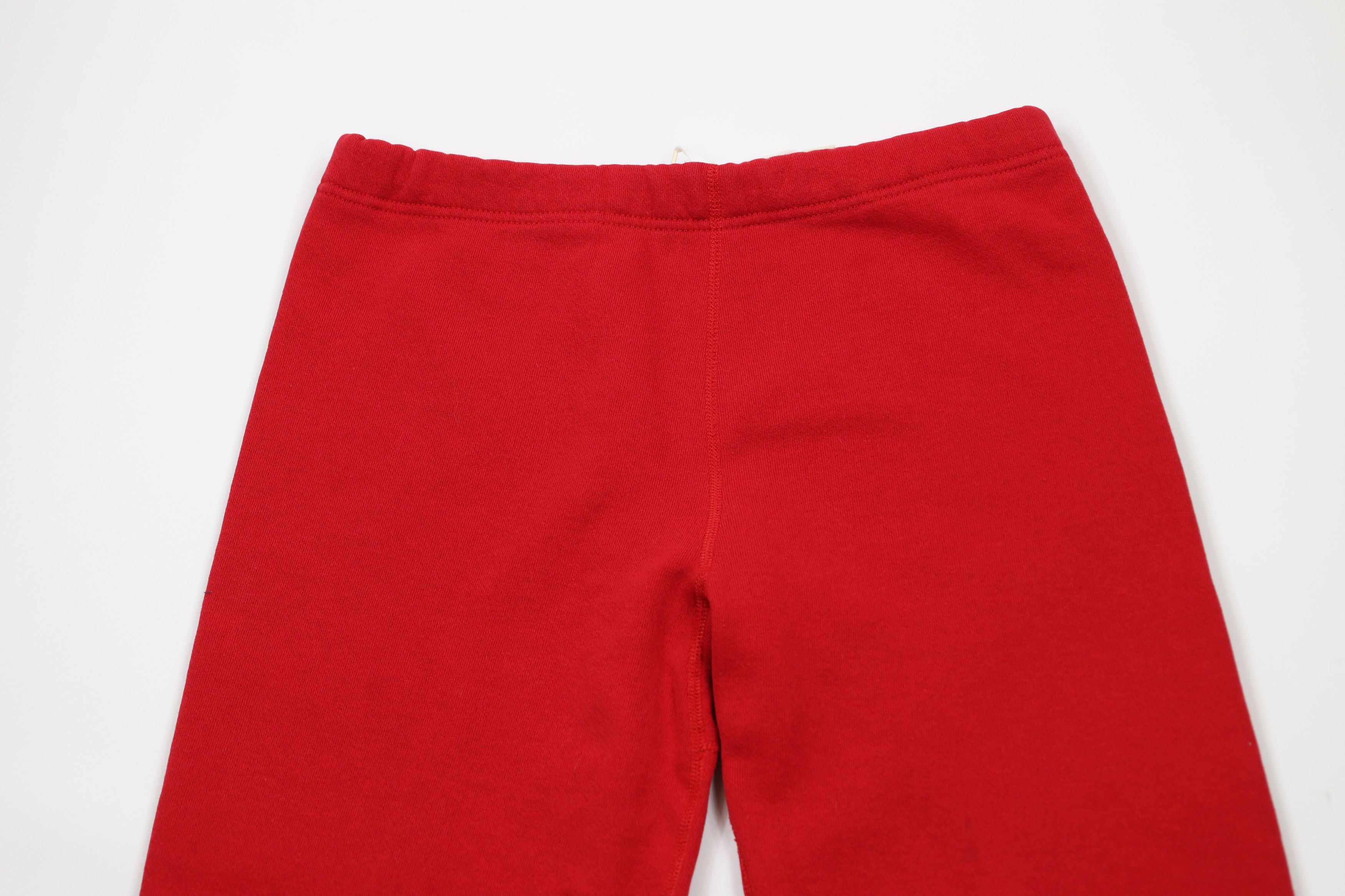 Vintage Vintage 80s 90s Streetwear Gusset Sweatpants Joggers USA Red Size US 36 / EU 52 - 2 Thumbnail