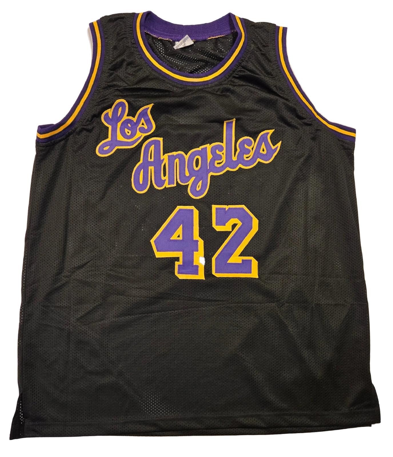 Other James Worthy Signed Custom Jersey W/COA Size ONE SIZE - 3 Thumbnail