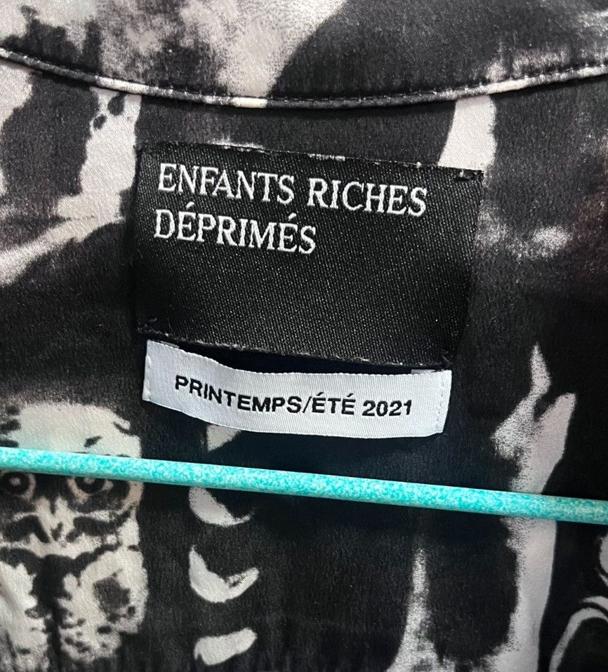 Enfants Riches Deprimes Enfants Riches Deprimes Silk T-Shirt Size 46R - 4 Thumbnail