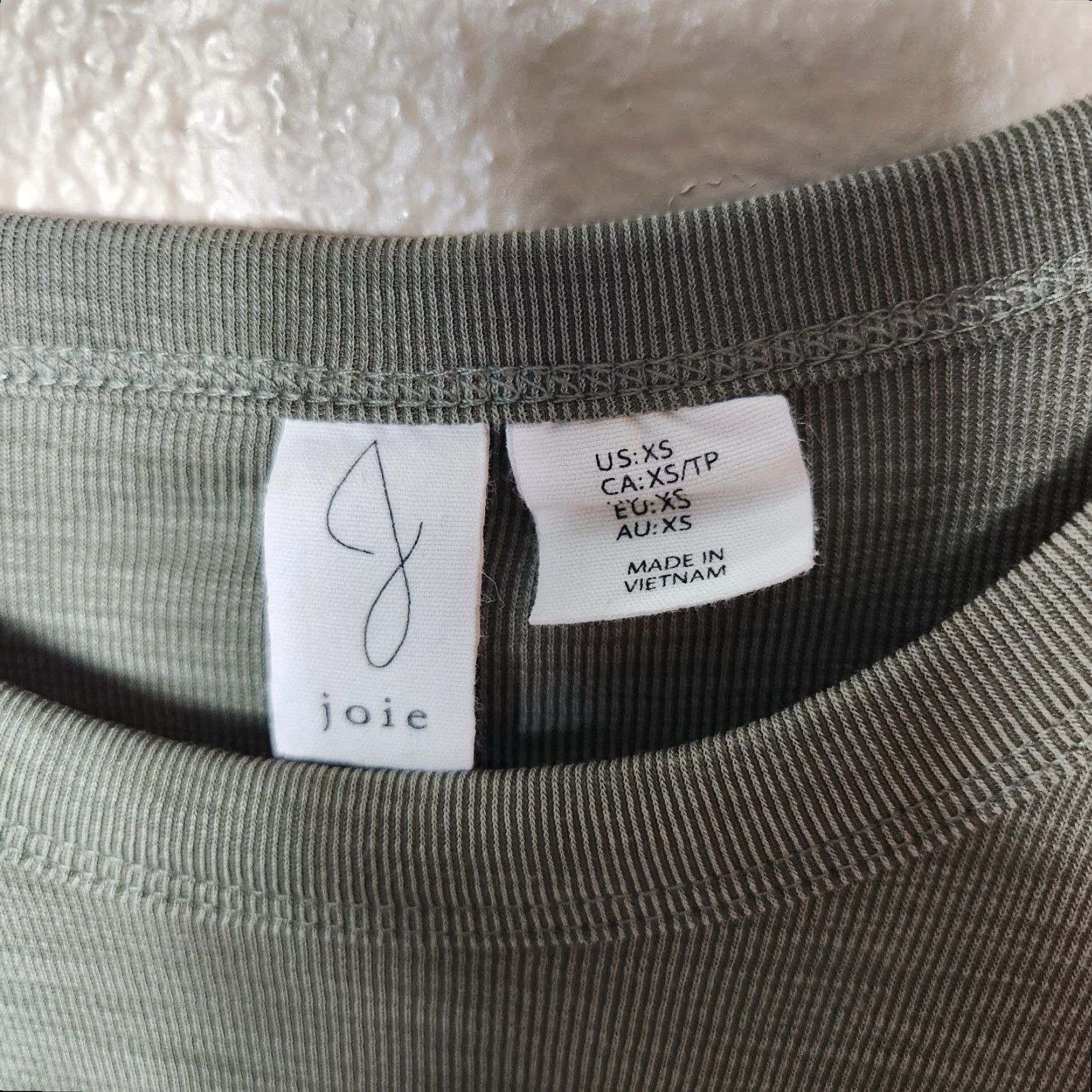 Joie Joie Womens |XS| Rich Dye Olive Sleeveless Ribbed Modal Blend Maxi Dress Shirt? Size XS / US 0-2 / IT 36-38 - 2 Thumbnail