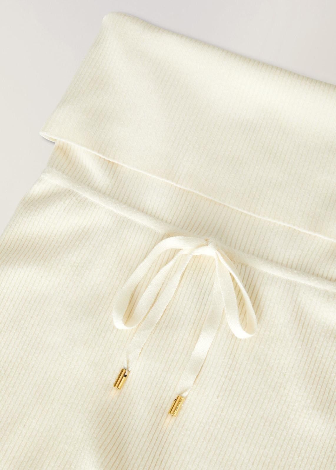 Loro Piana o1srvl11e0125 Diavolezza Virgin Wool Leggings in White Size 28" / US 6 / IT 42 - 3 Thumbnail