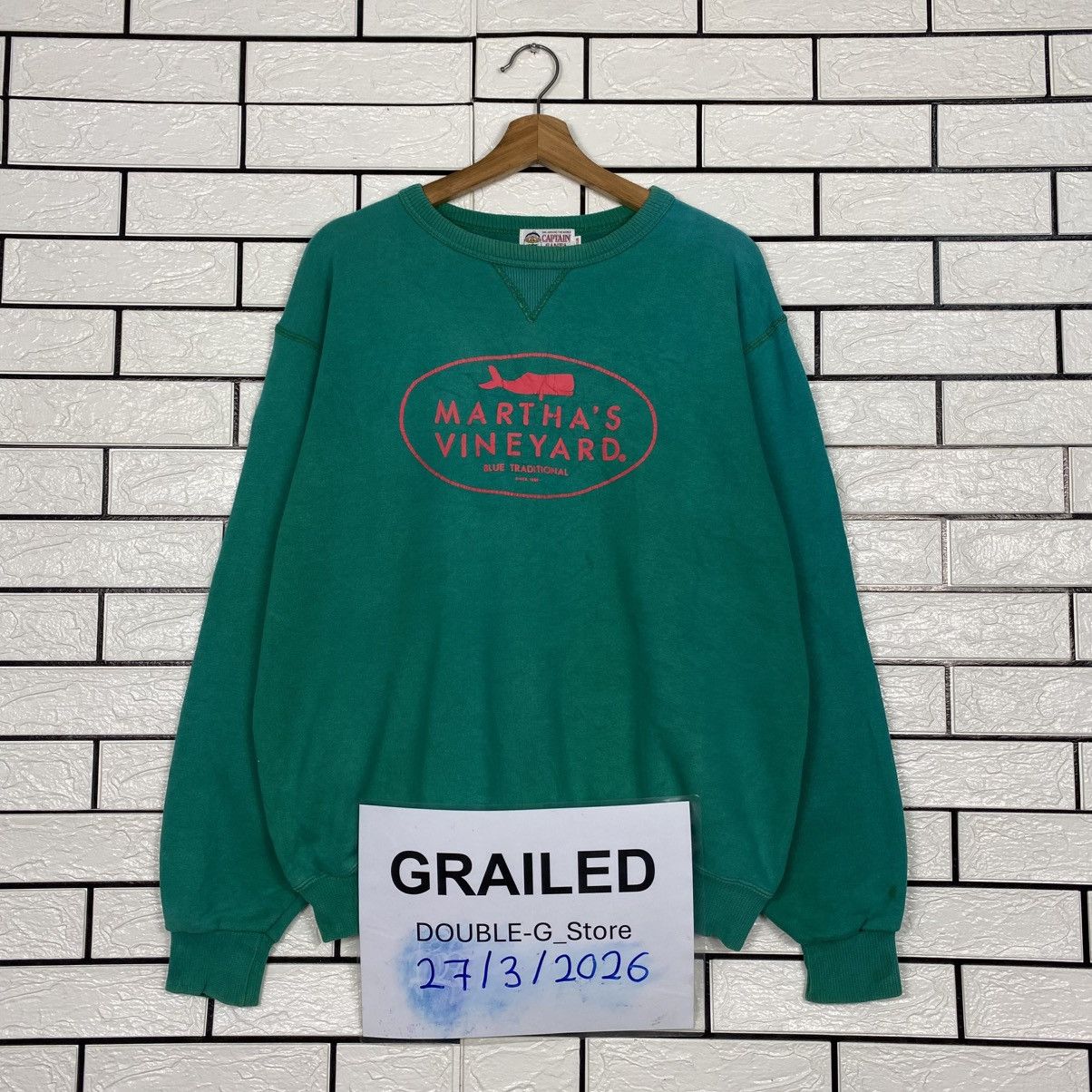Japanese Brand Vintage Sweatshirt Crewneck Captain Santa Big Logo Size US M / EU 48-50 / 2 - 1 Thumbnail