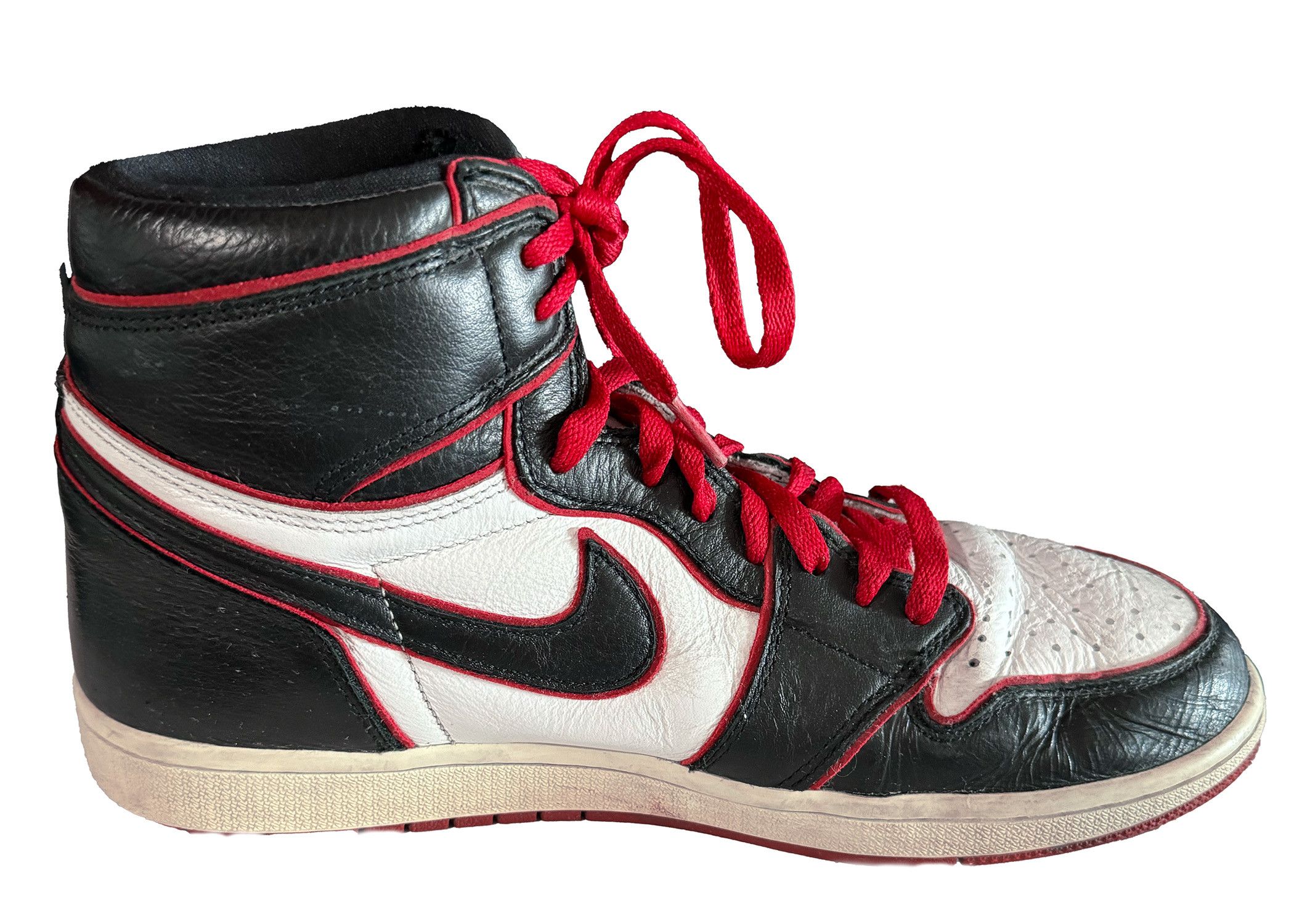Nike 2019 Nike Air Jordan 1 I Retro High OG "Bloodline" Size 11.5 Size US 11.5 / EU 44-45 - 3 Thumbnail