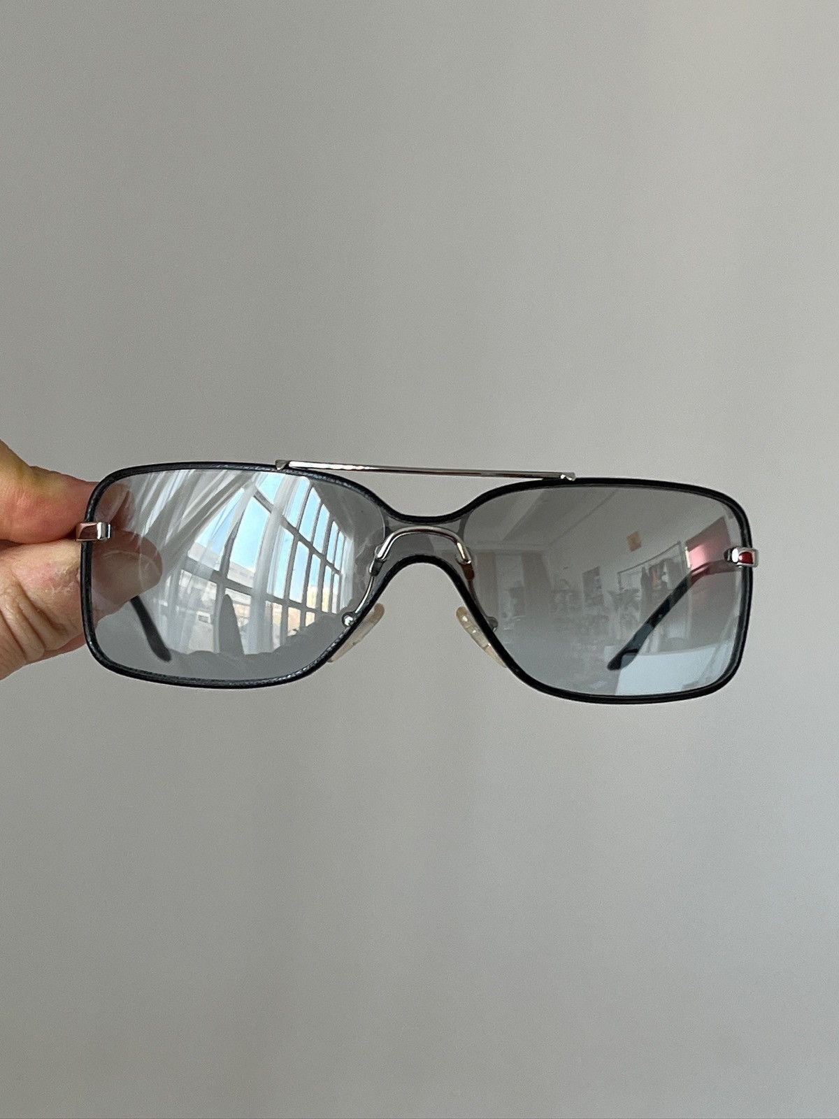 Christian Dior Sunglasses Mini Motard Shield Mask Vintage