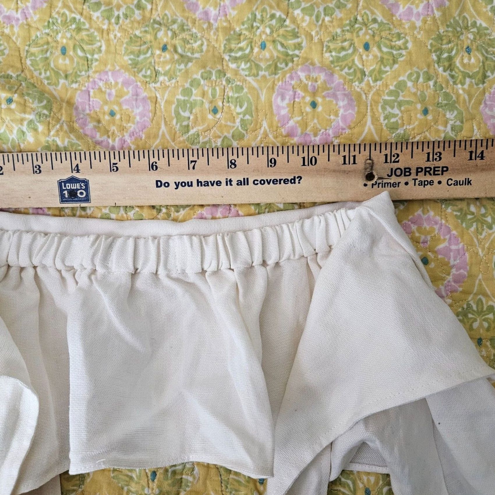 Apiece Apart APIECE APART Women's White Cropped Ruffle Off the Shoulder Top Size 0 Size XS / US 0-2 / IT 36-38 - 4 Thumbnail