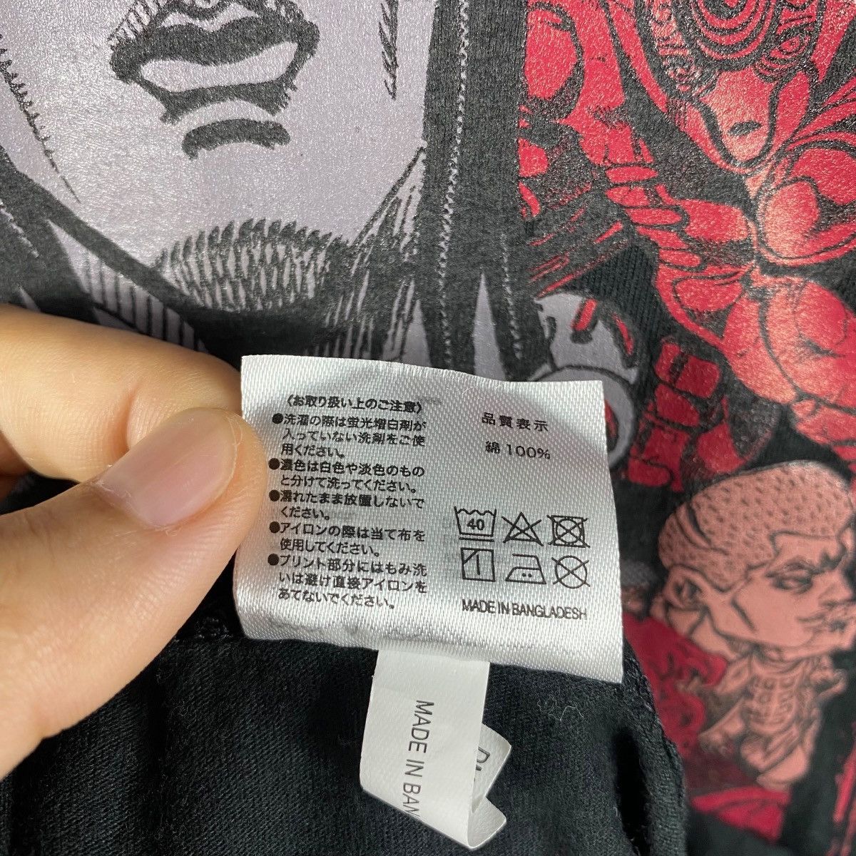Anime × Japanese Brand JoJo's Bizarre Adventure Part 5 Golden Wind Anime Tee Shirt Size US M / EU 48-50 / 2 - 9 Thumbnail