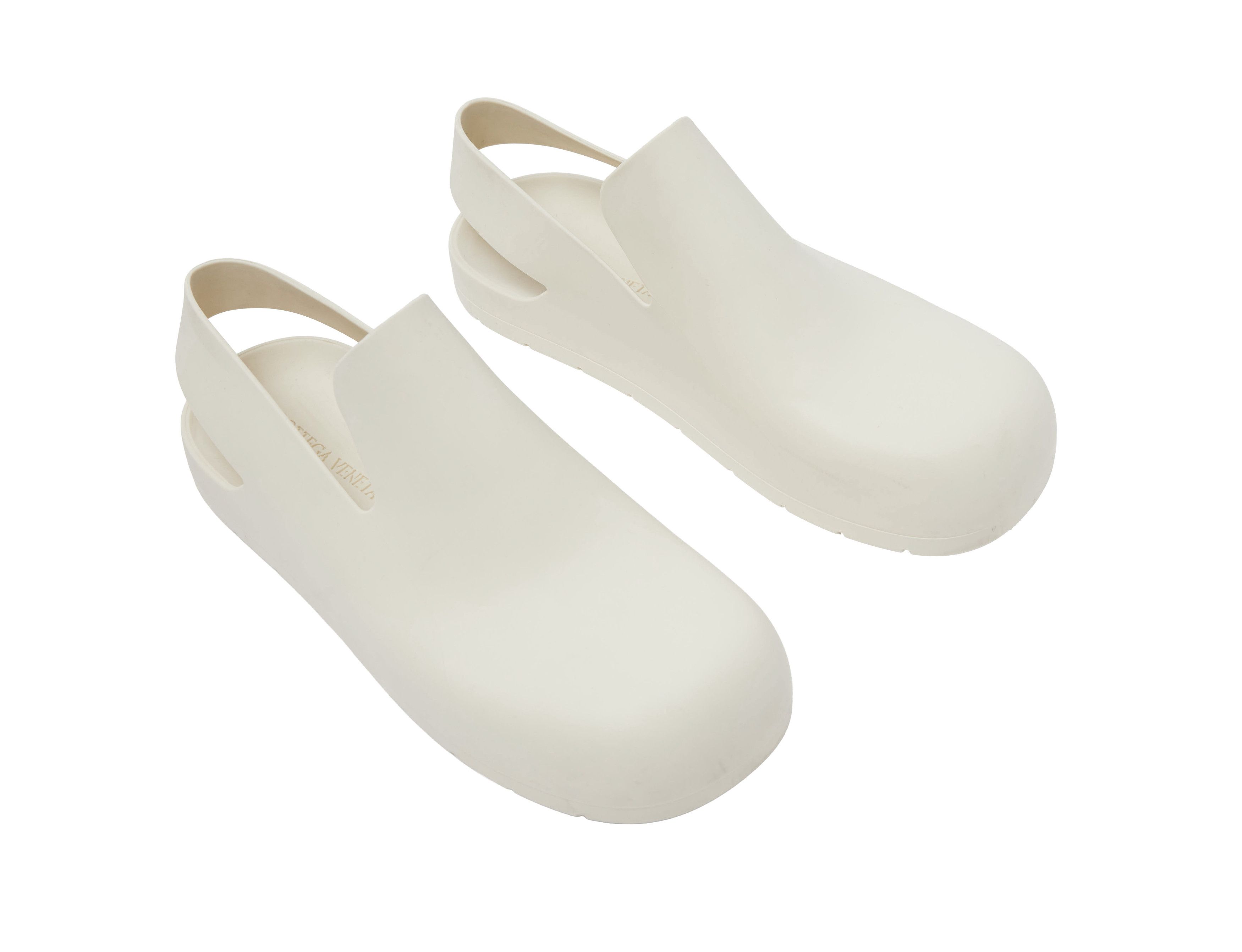 Bottega Veneta Bottega Veneta Rubber Slingback Slippers Mules Clogs 44 EU Size US 11 / EU 44 - 4 Thumbnail