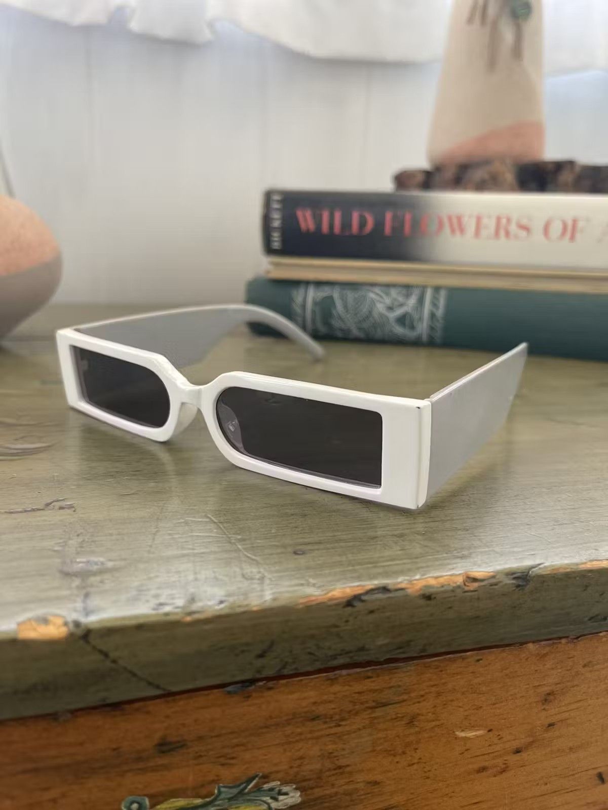 Other Rectangle Punk Sunglasses Size ONE SIZE - 1 Thumbnail